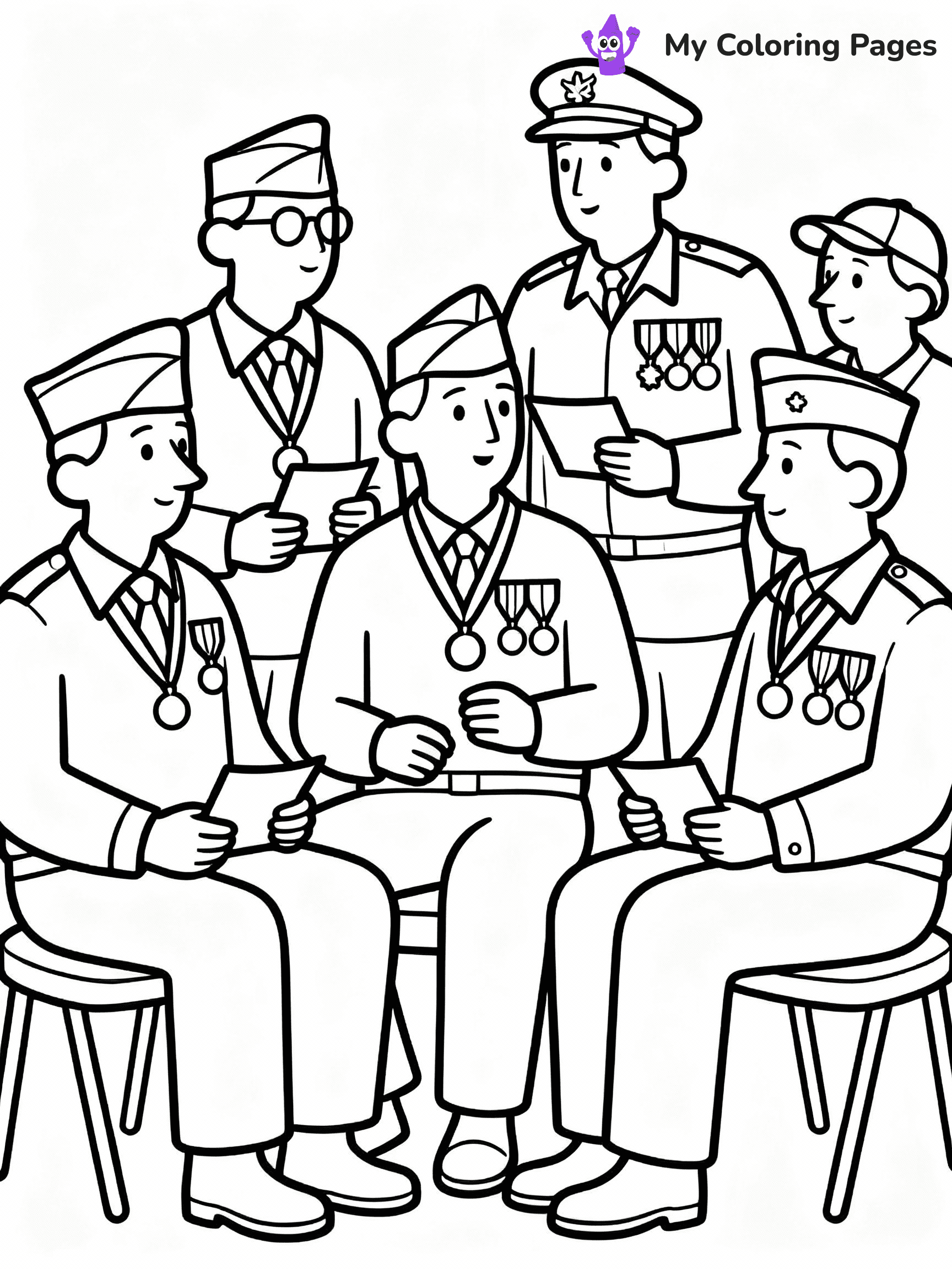 Veterans Day Coloring Pages - 18