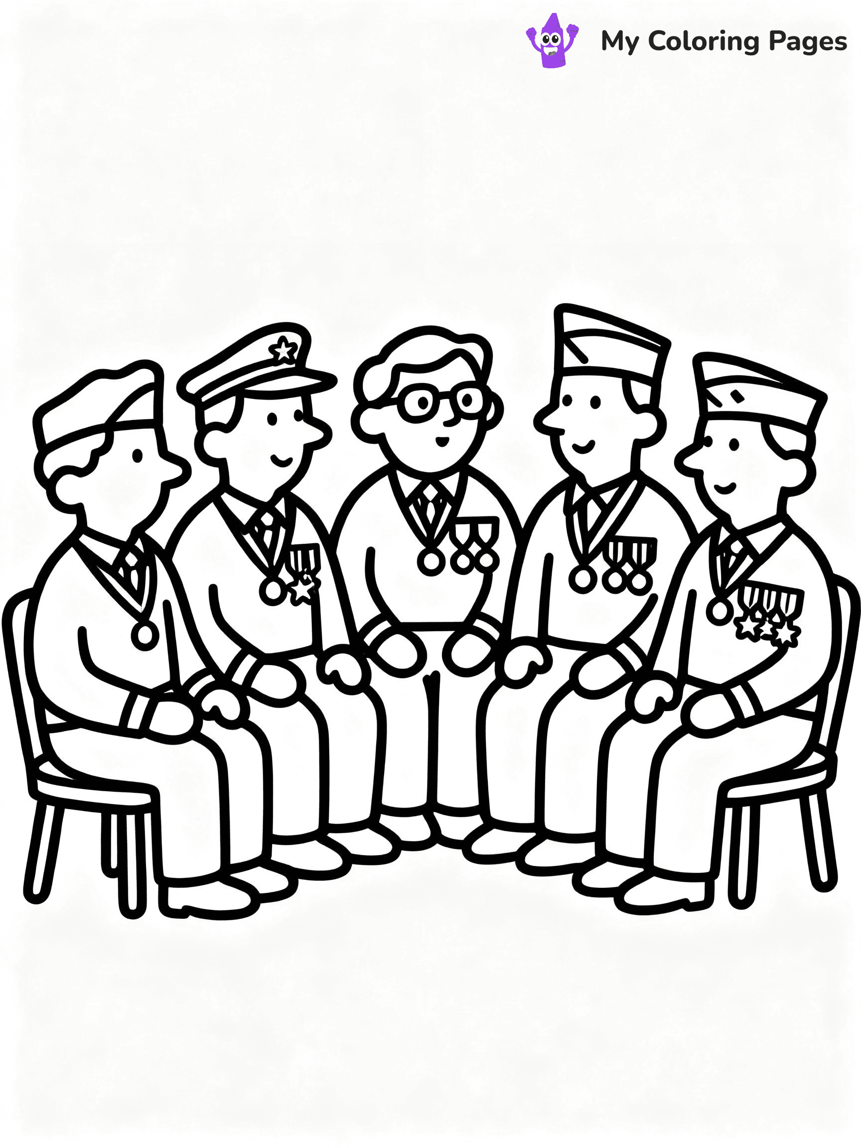Veterans Day Coloring Pages - 16