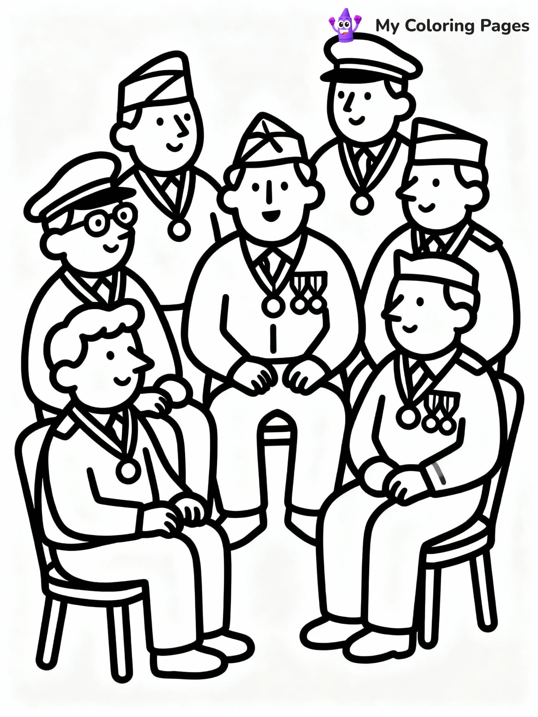 Veterans Day Coloring Pages - 15
