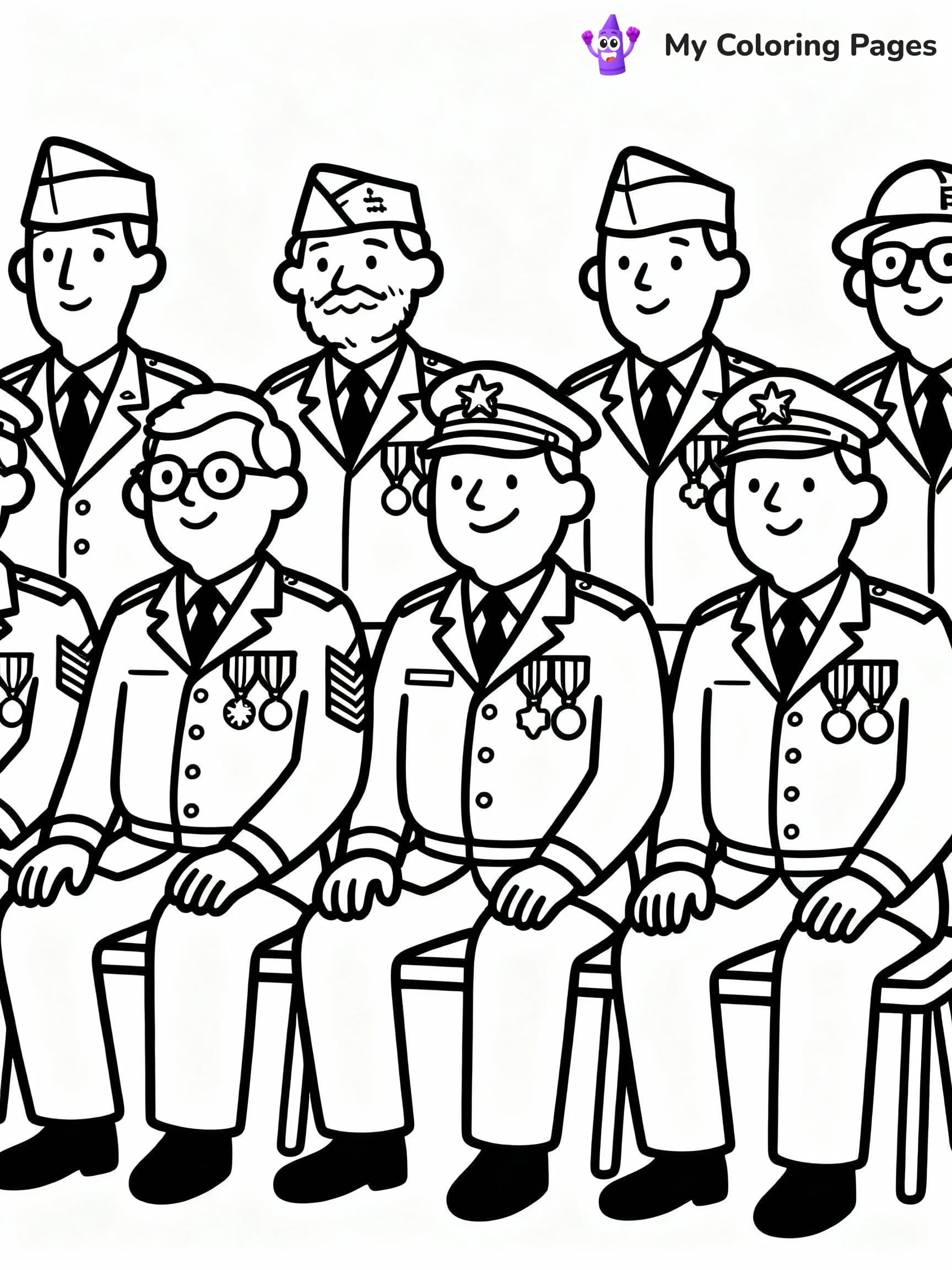 Veterans Day Coloring Pages - 14
