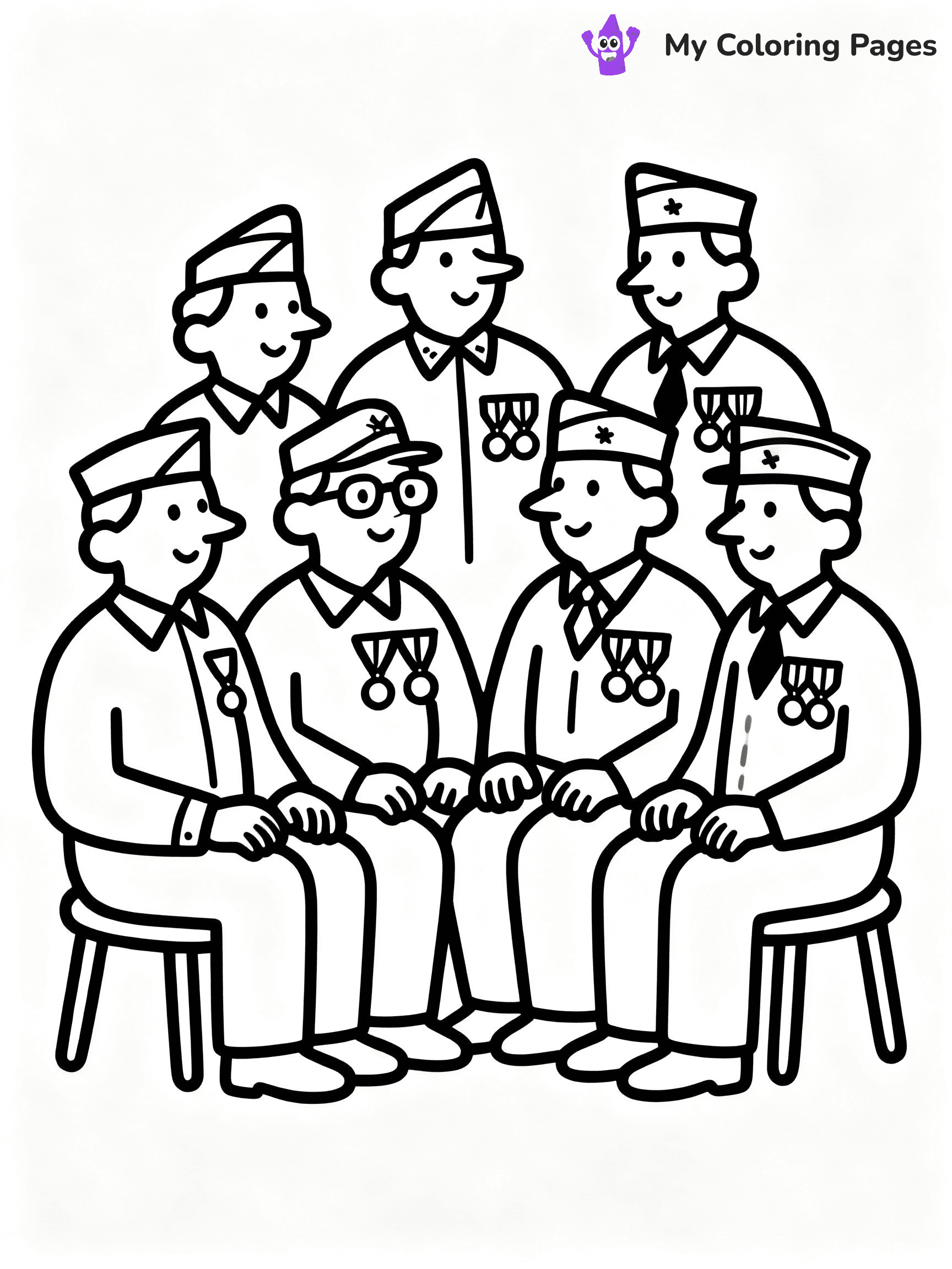 Veterans Day Coloring Pages - 13