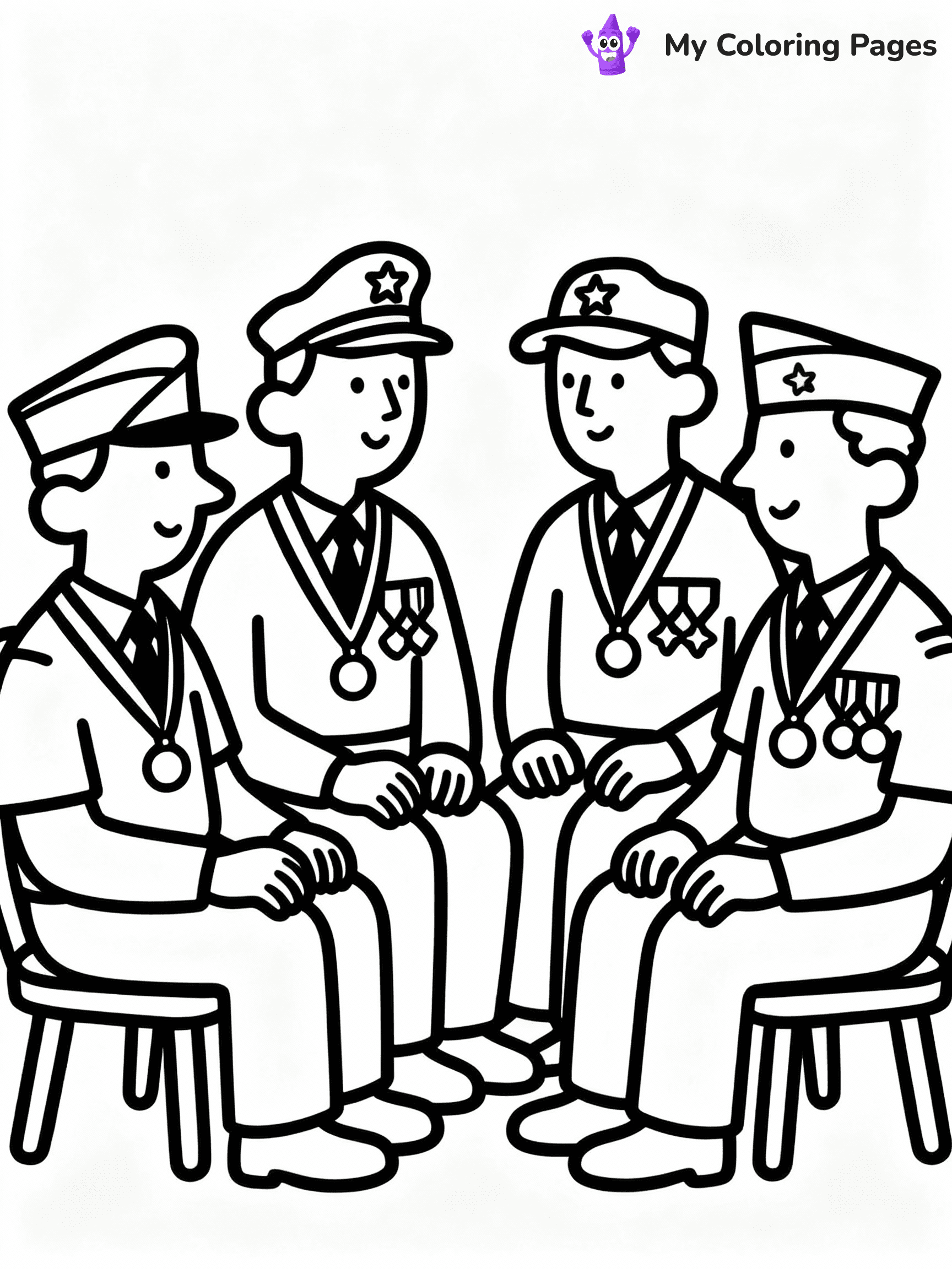 Veterans Day Coloring Pages - 12
