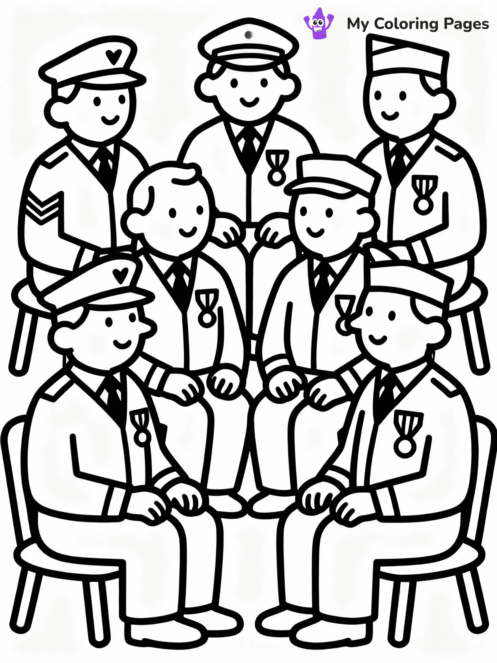 Veterans Day Coloring Pages - 11