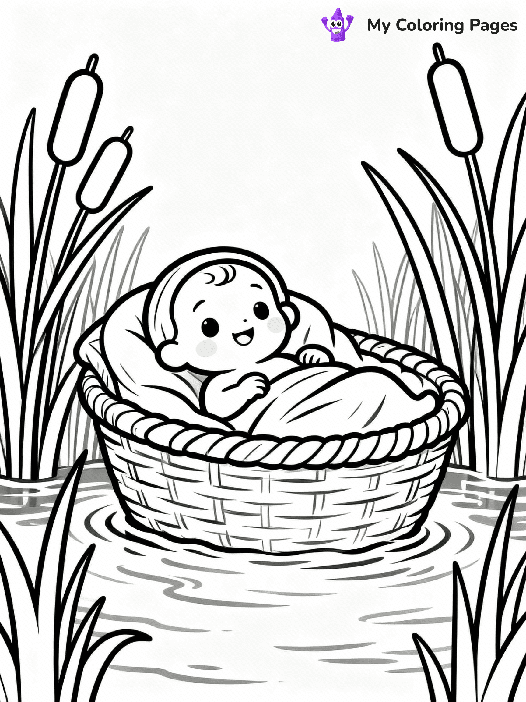 Moses Coloring Pages - 37