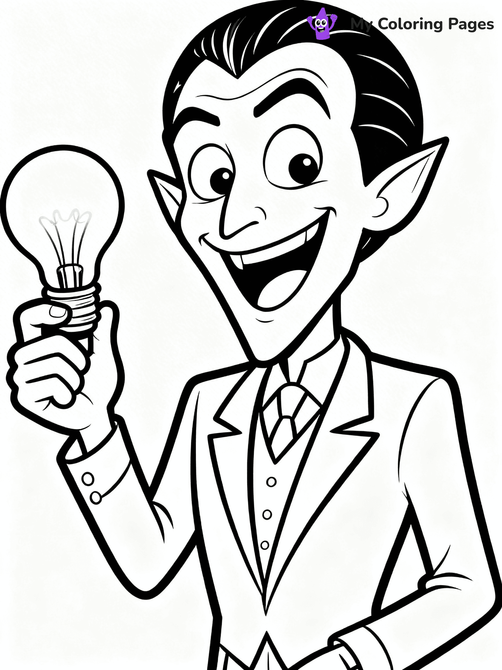Addams Family Coloring Pages - 23