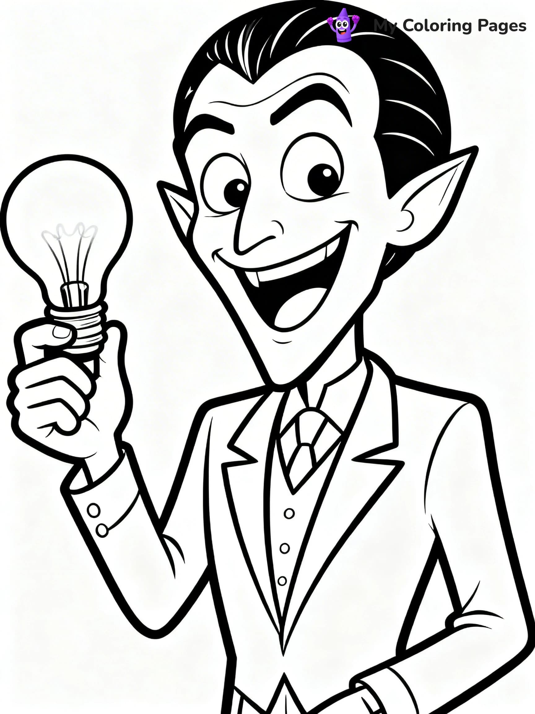 Addams Family Coloring Pages - 23