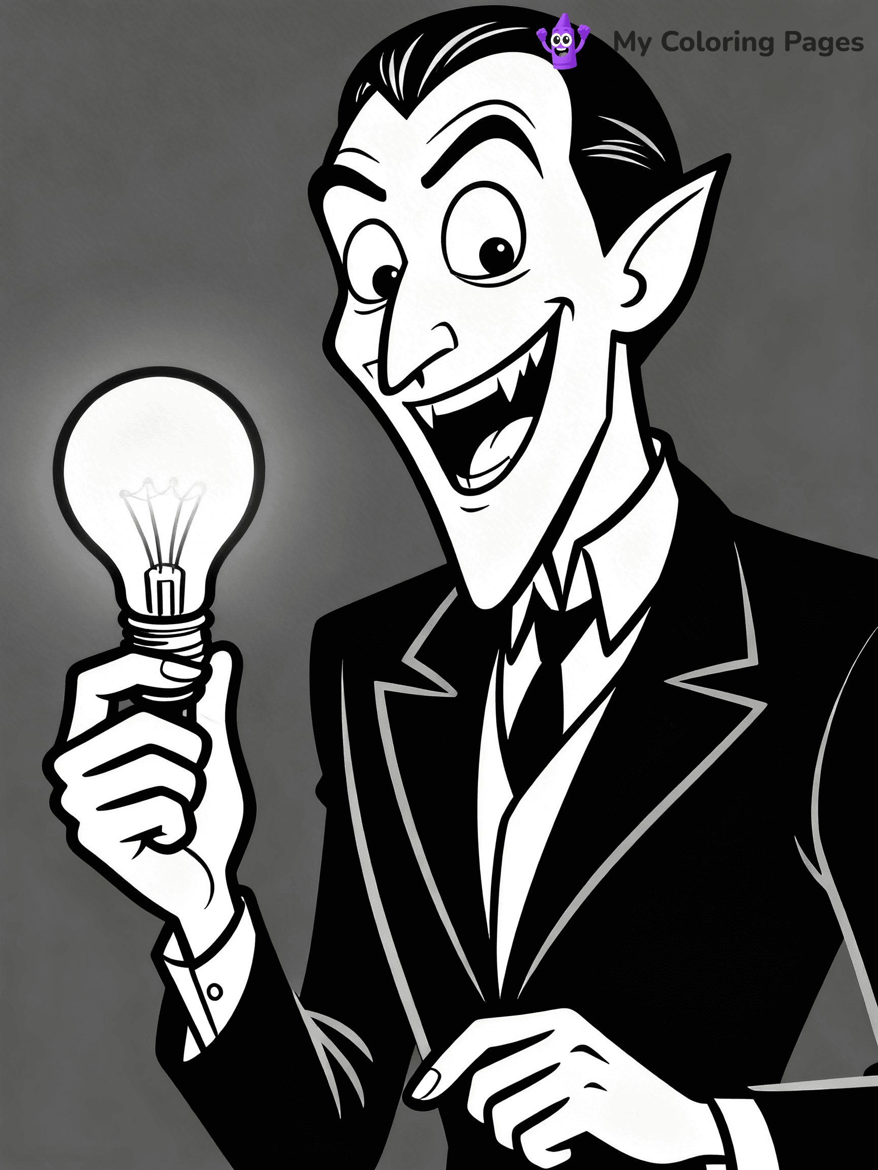Addams Family Coloring Pages - 21
