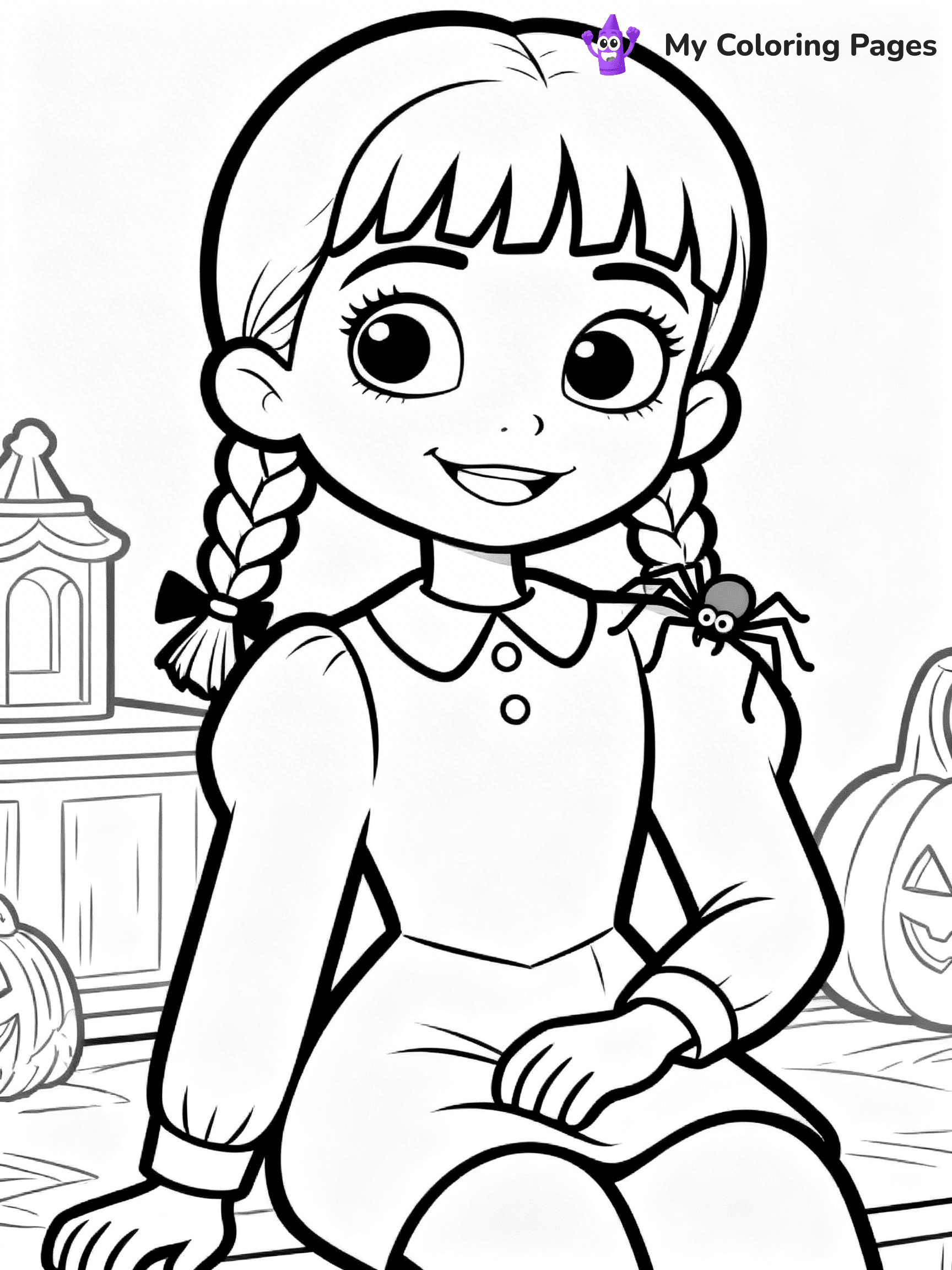 Addams Family Coloring Pages - 14