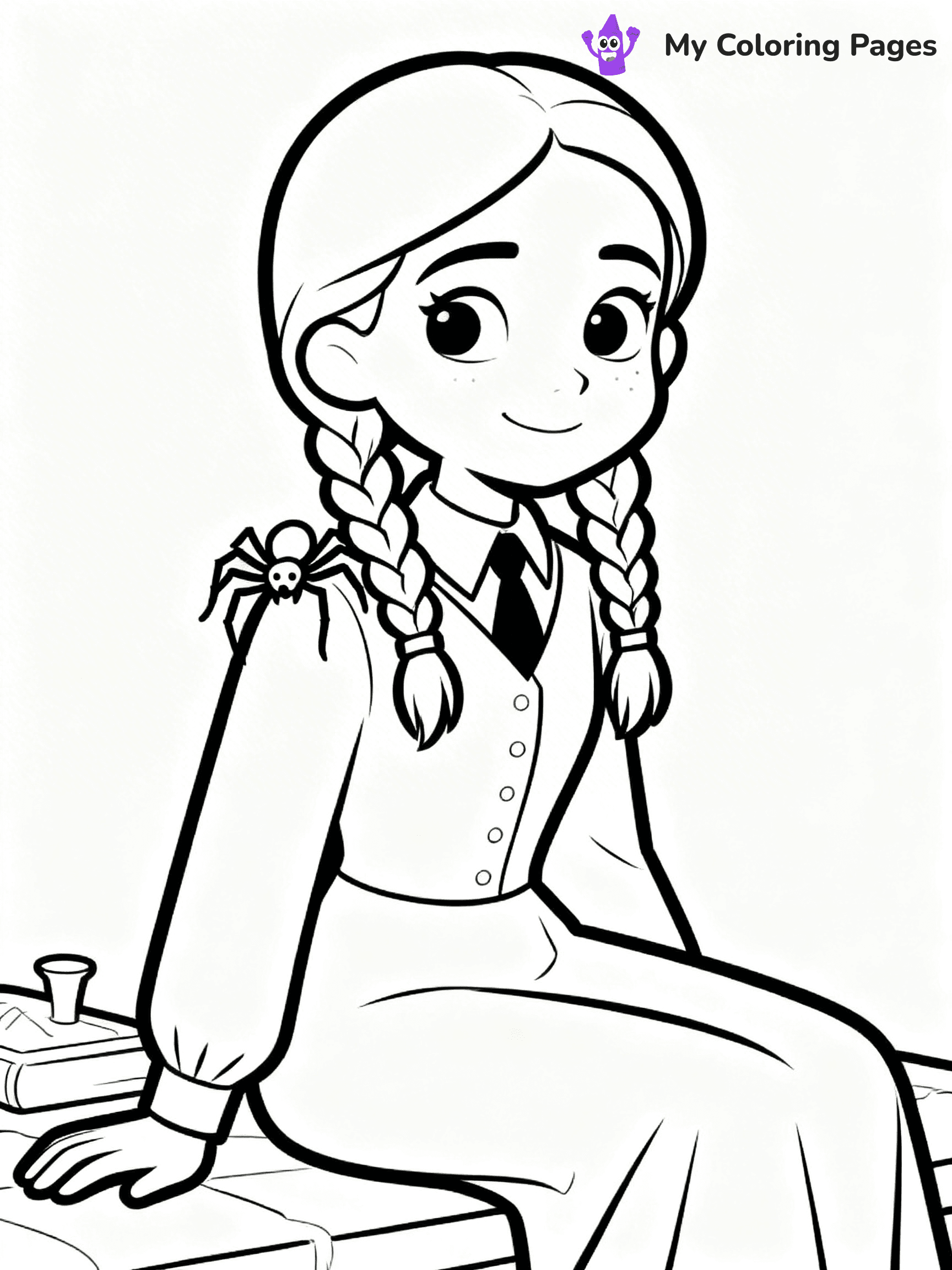 Addams Family Coloring Pages - 13