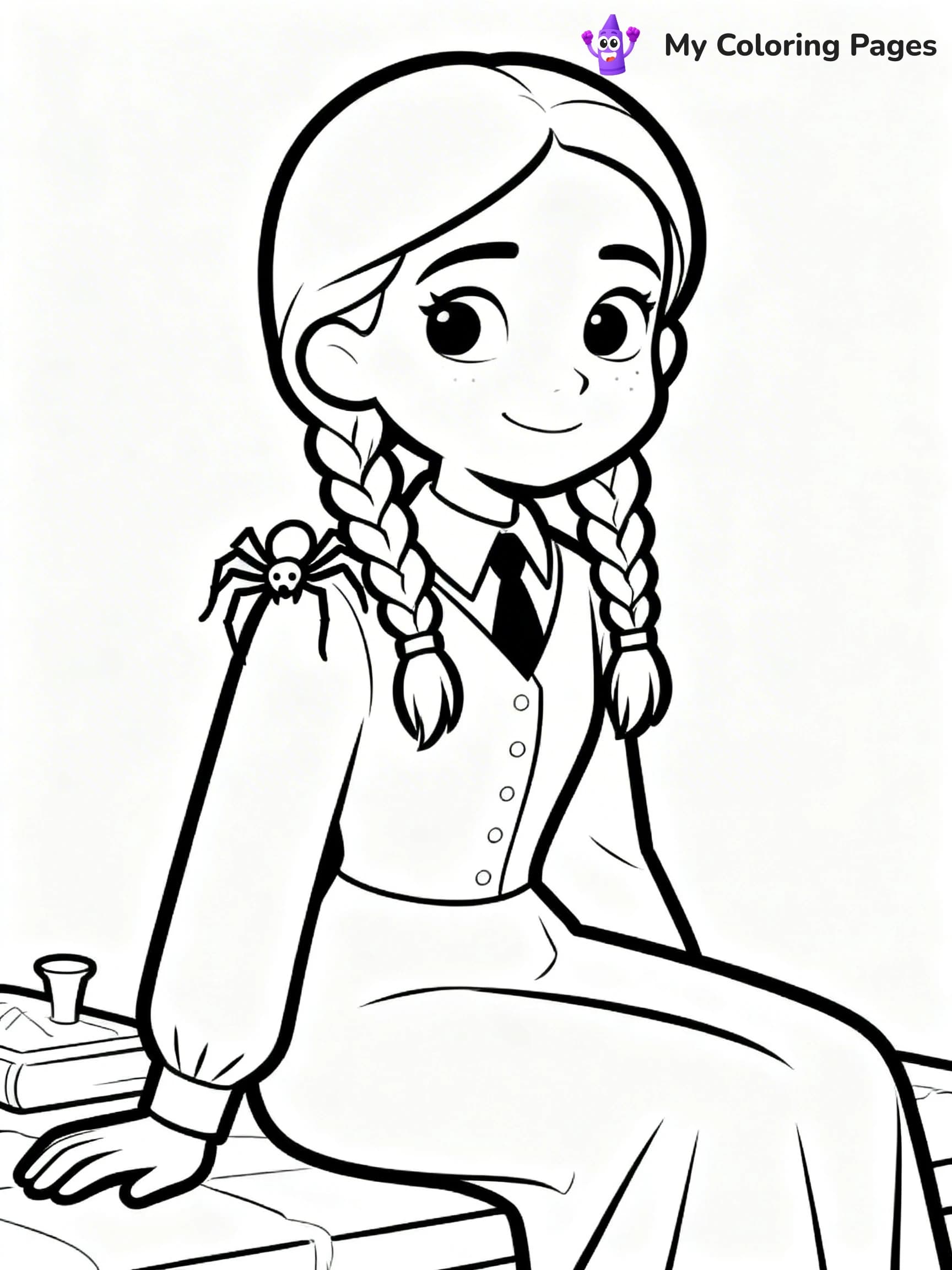 Addams Family Coloring Pages - 13