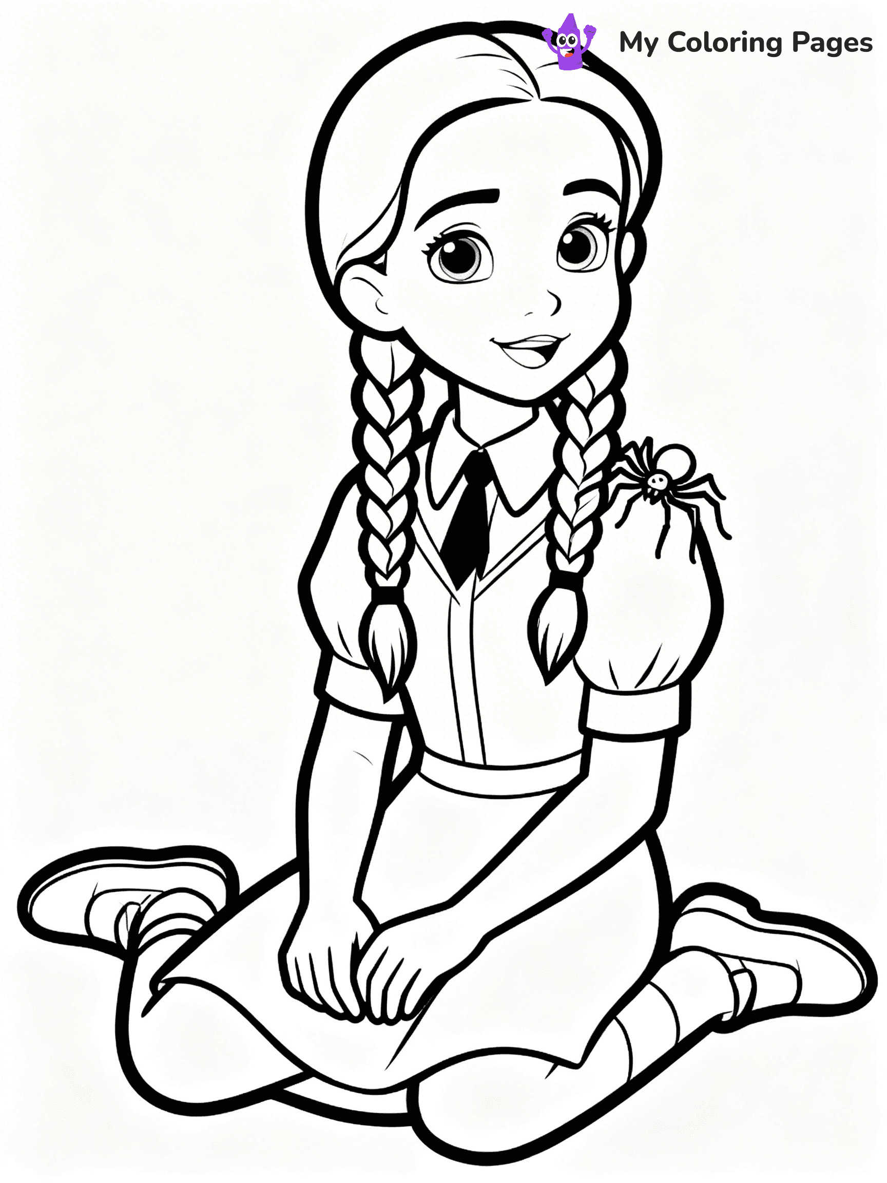 Addams Family Coloring Pages - 11