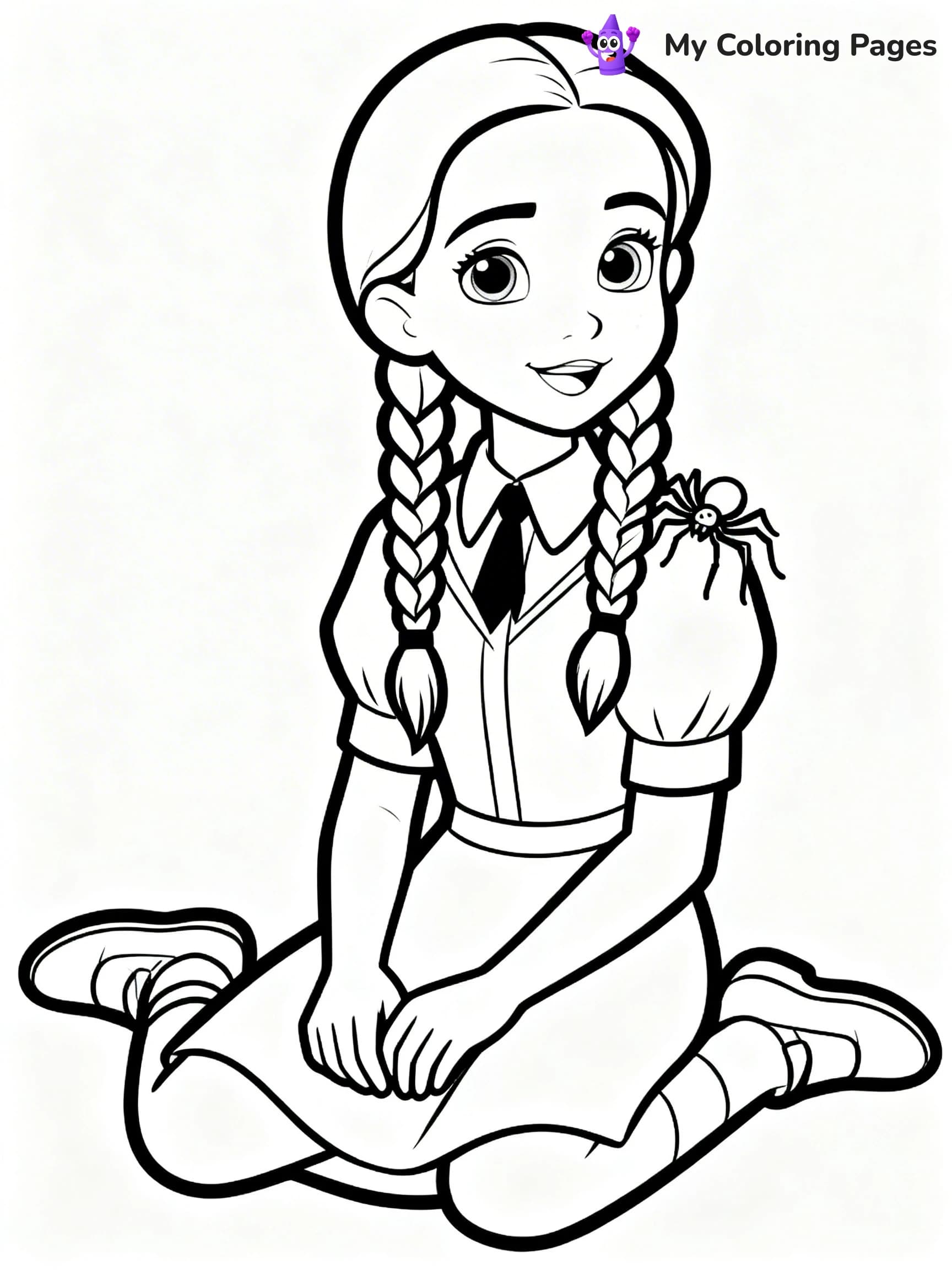 Addams Family Coloring Pages - 11