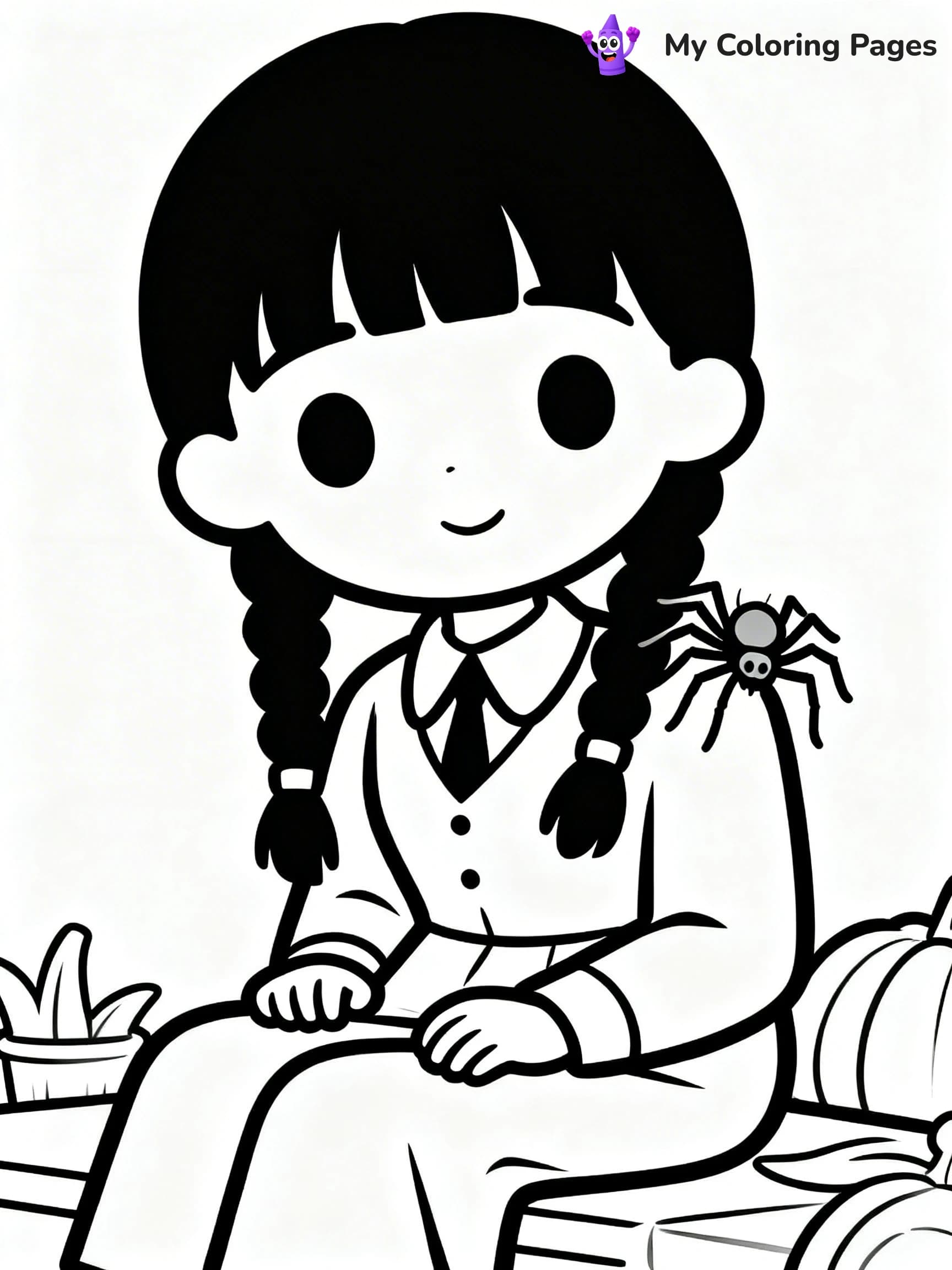 Addams Family Coloring Pages - 10
