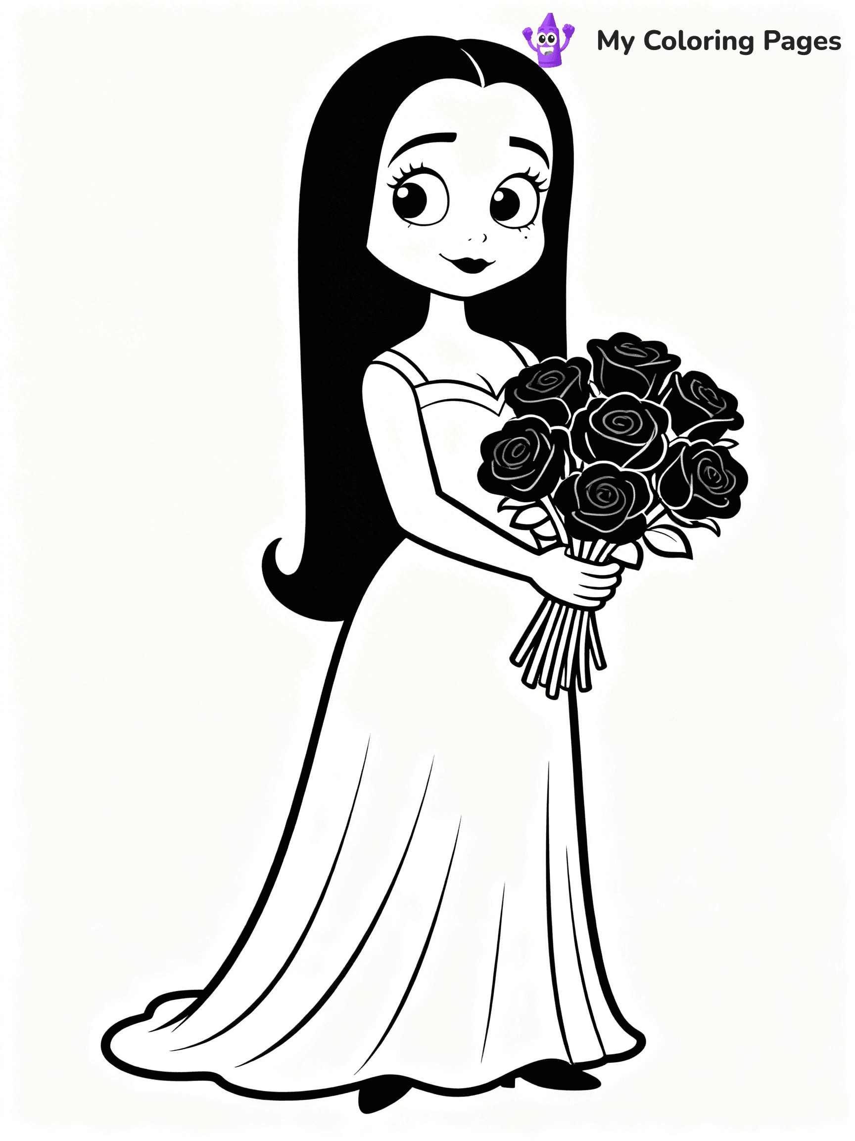 Addams Family Coloring Pages - 8