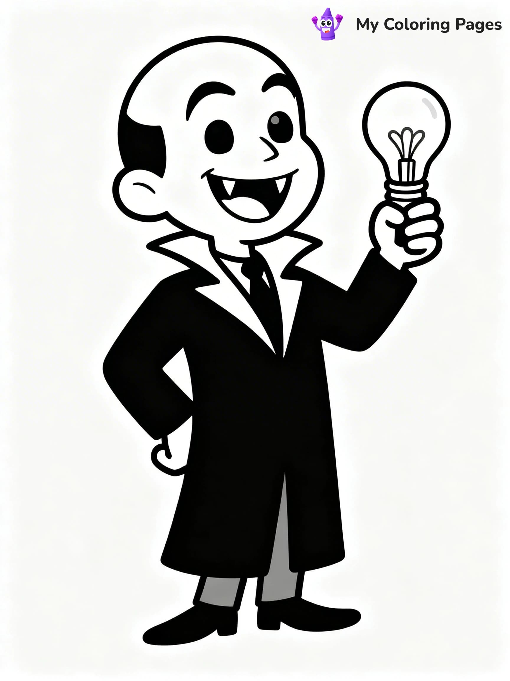 Addams Family Coloring Pages - 2