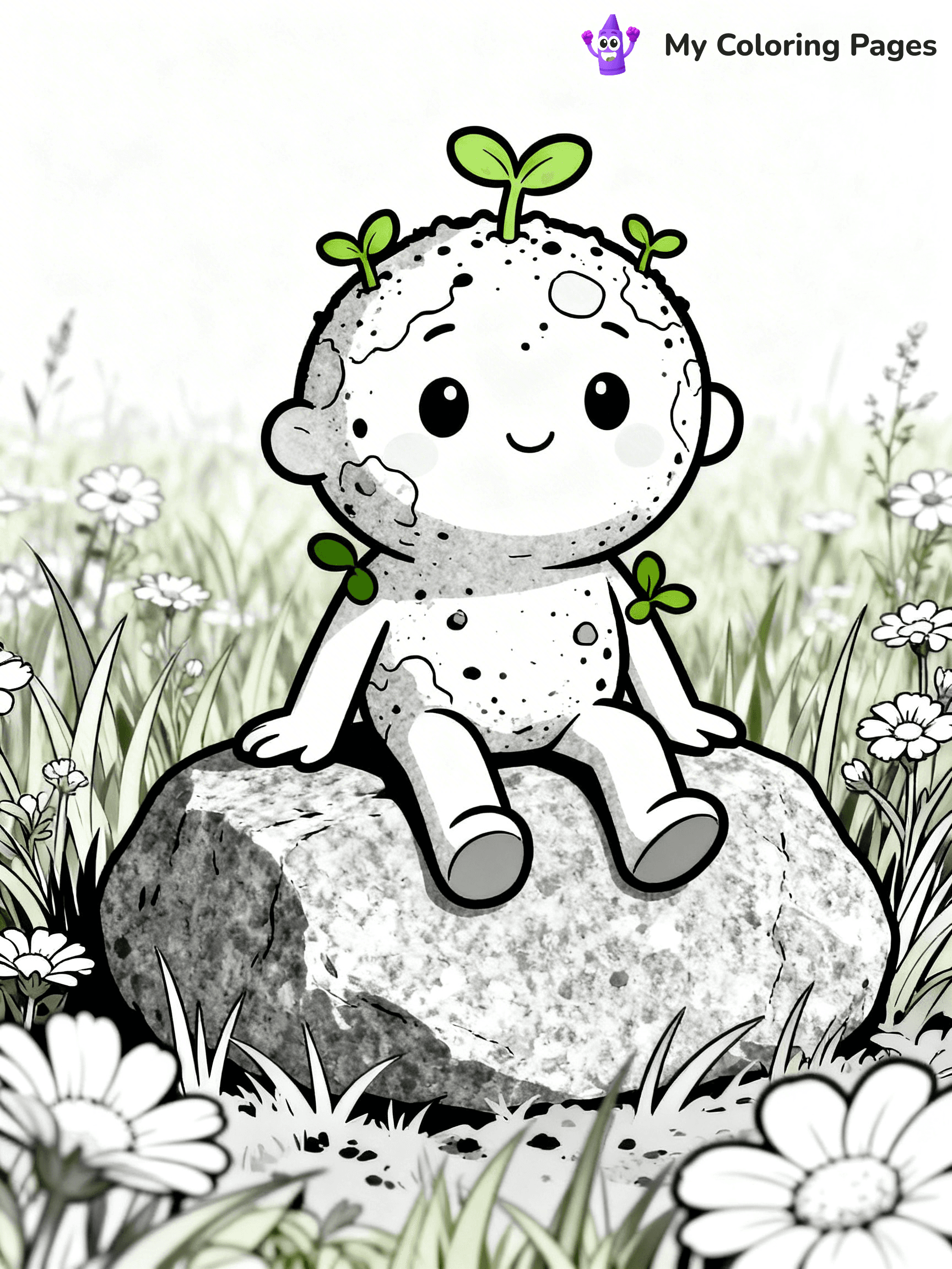 Elemental Coloring Pages - 12