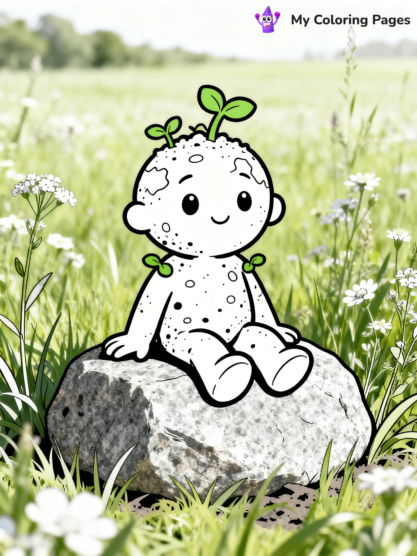 Elemental Coloring Pages - 11