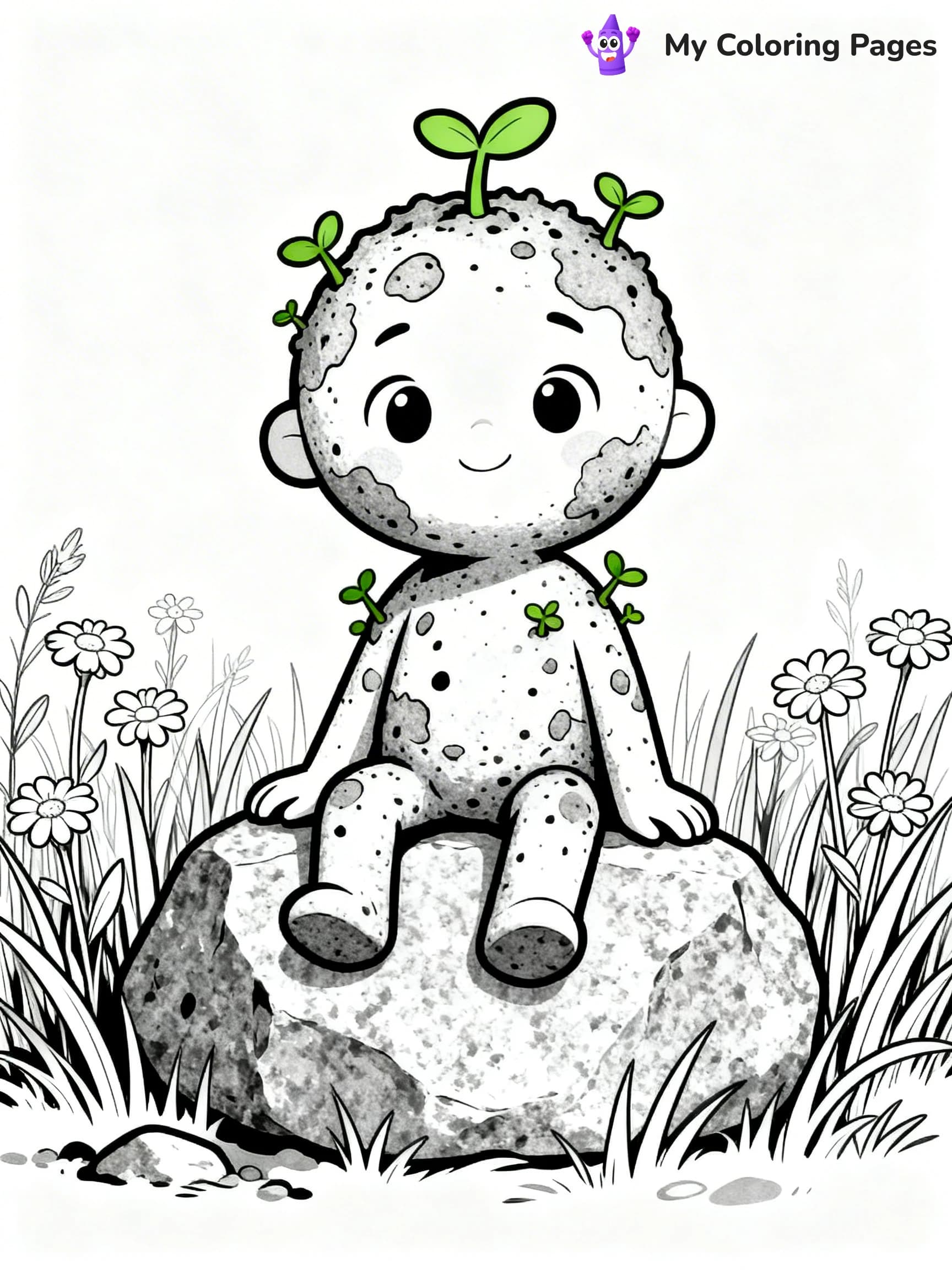 Elemental Coloring Pages - 10