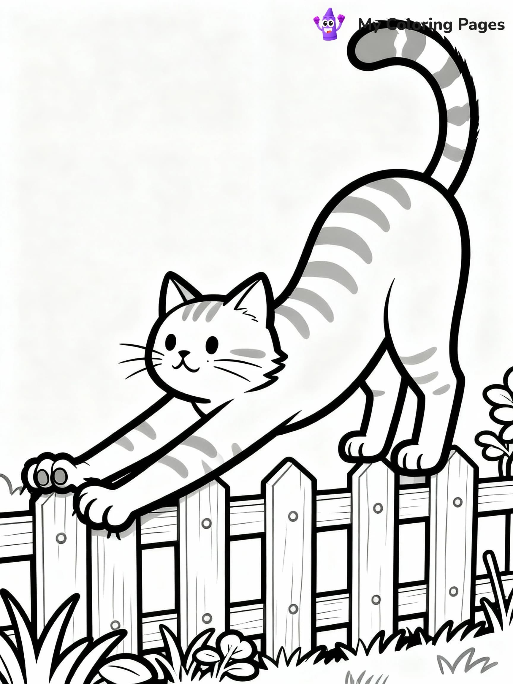 Cat Coloring Pages - 2