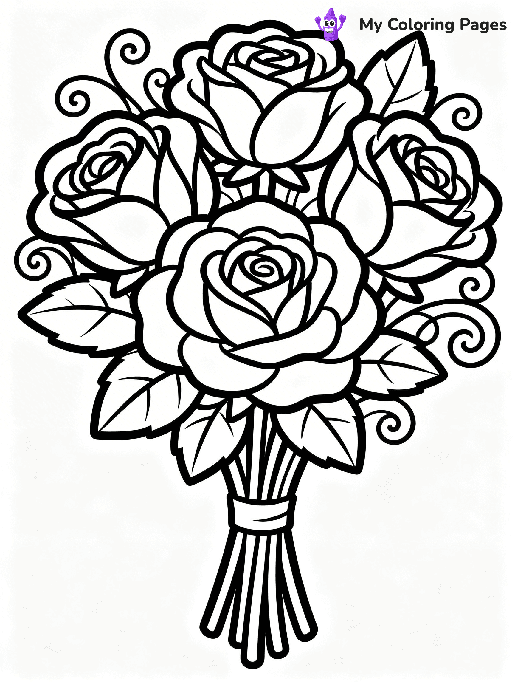 Roses Coloring Pages - 42