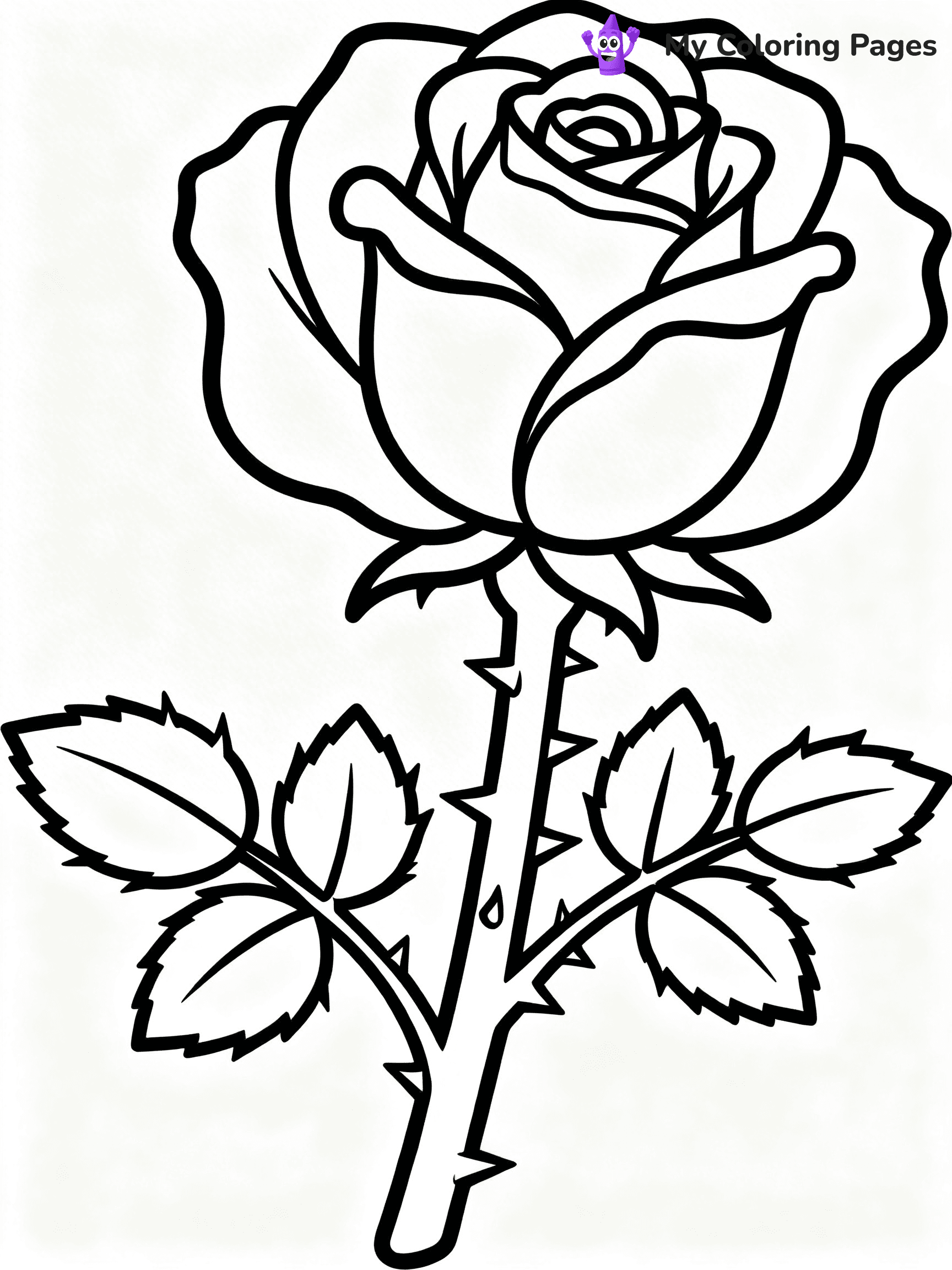 Roses Coloring Pages - 30