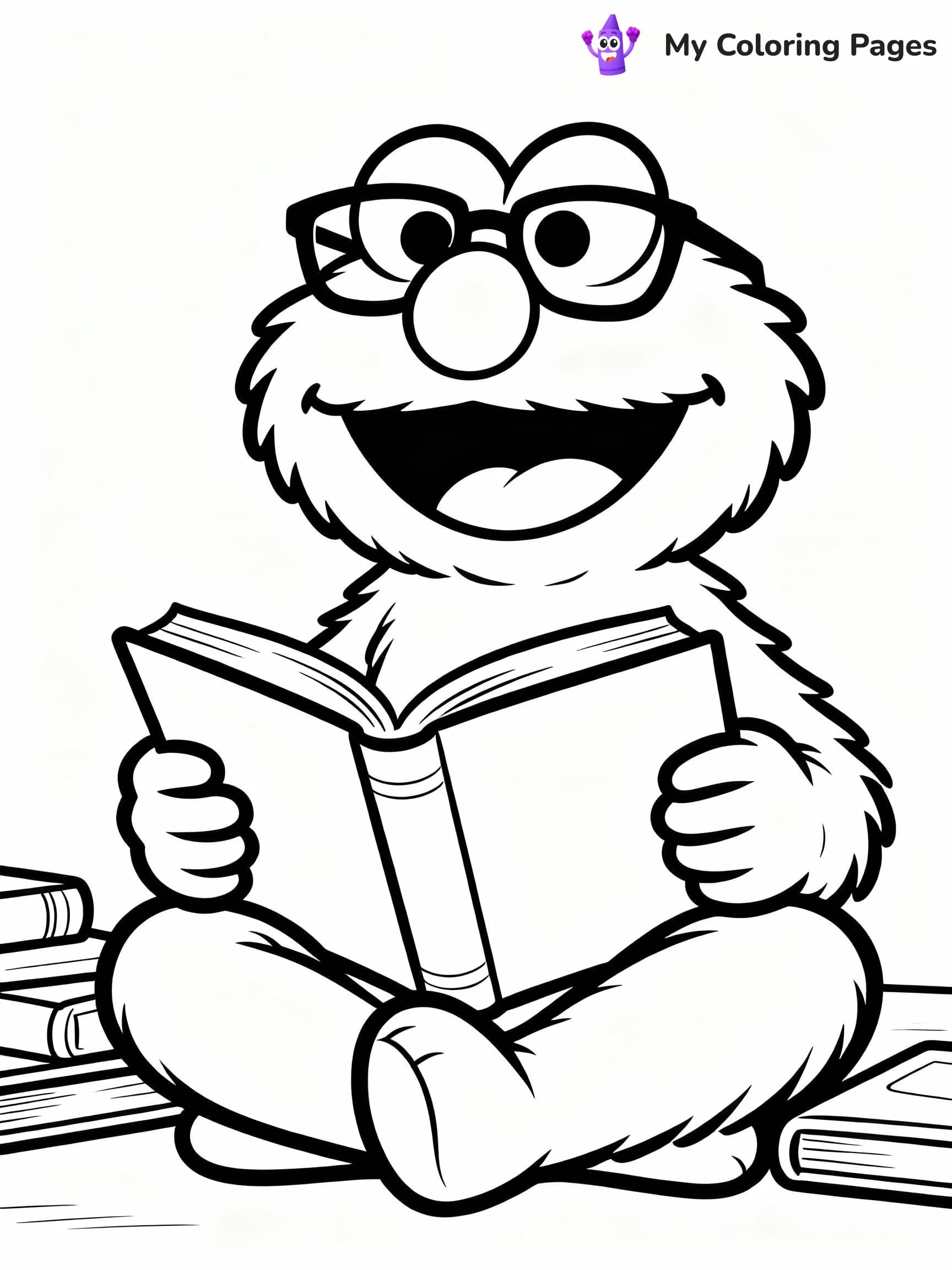 Elmo Coloring Pages - 14