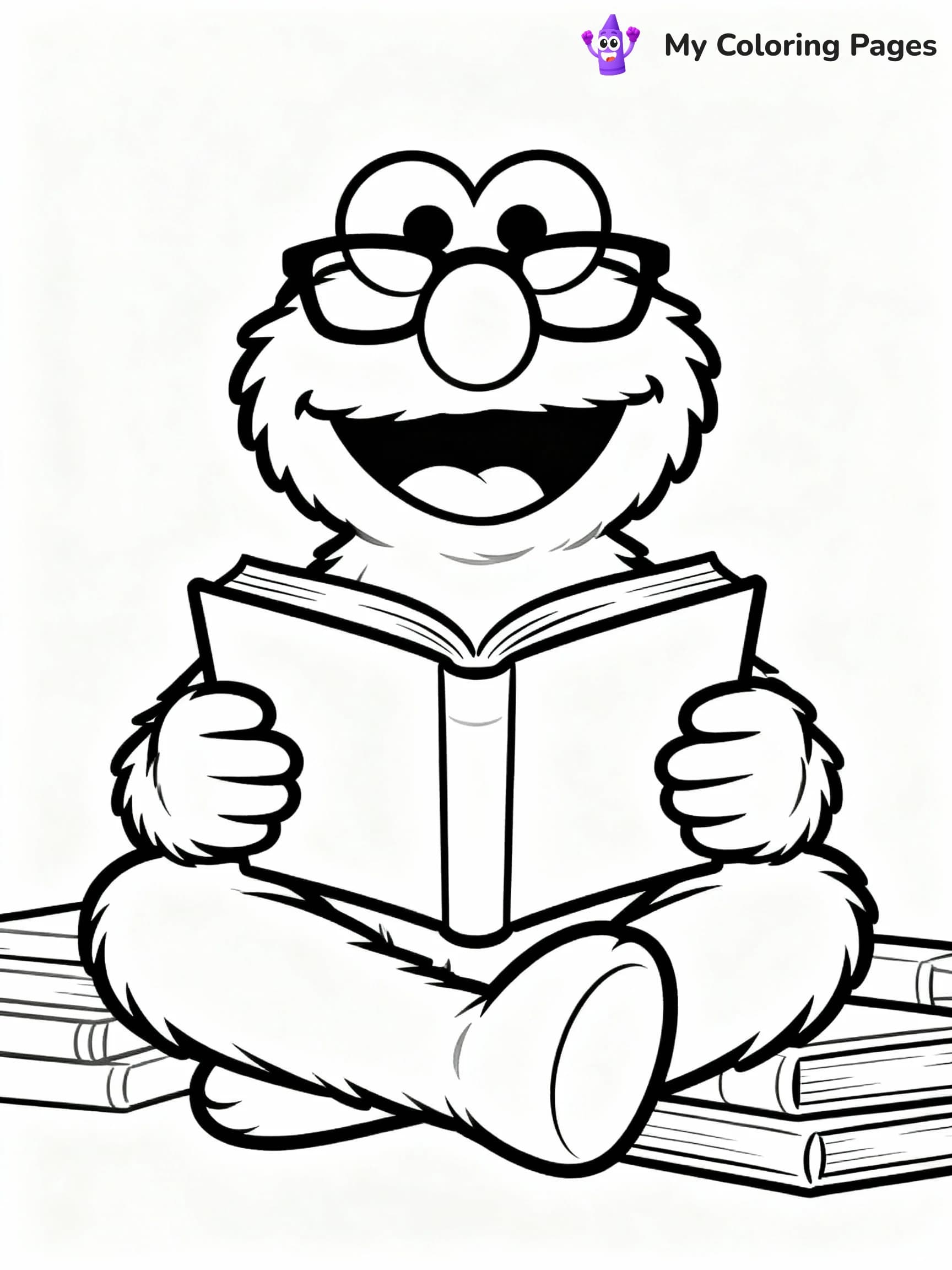 Elmo Coloring Pages - 12
