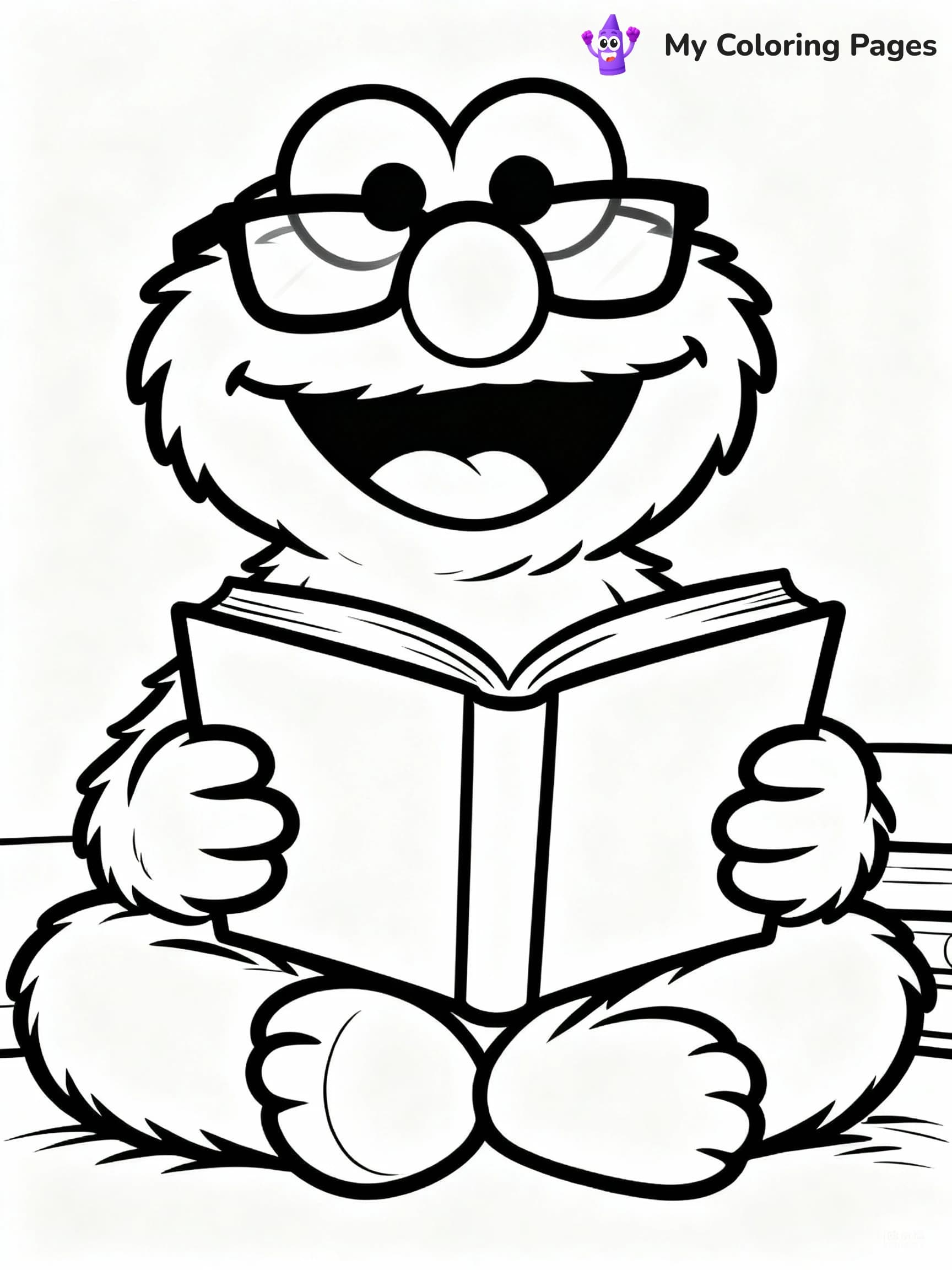Elmo Coloring Pages - 9