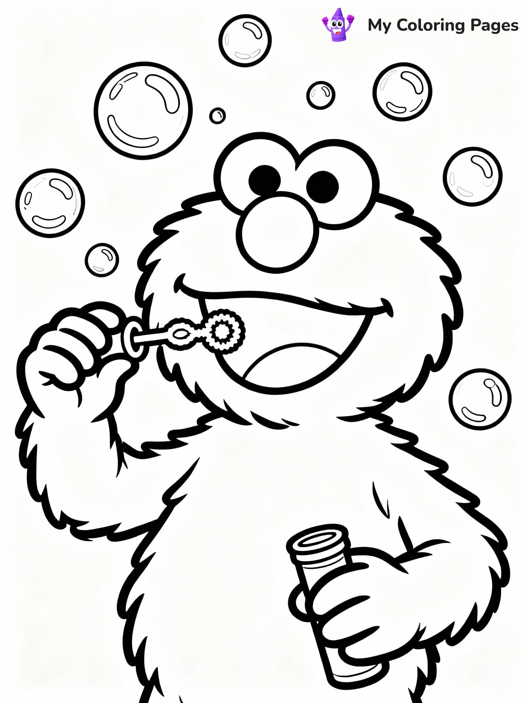 Elmo Coloring Pages - 6