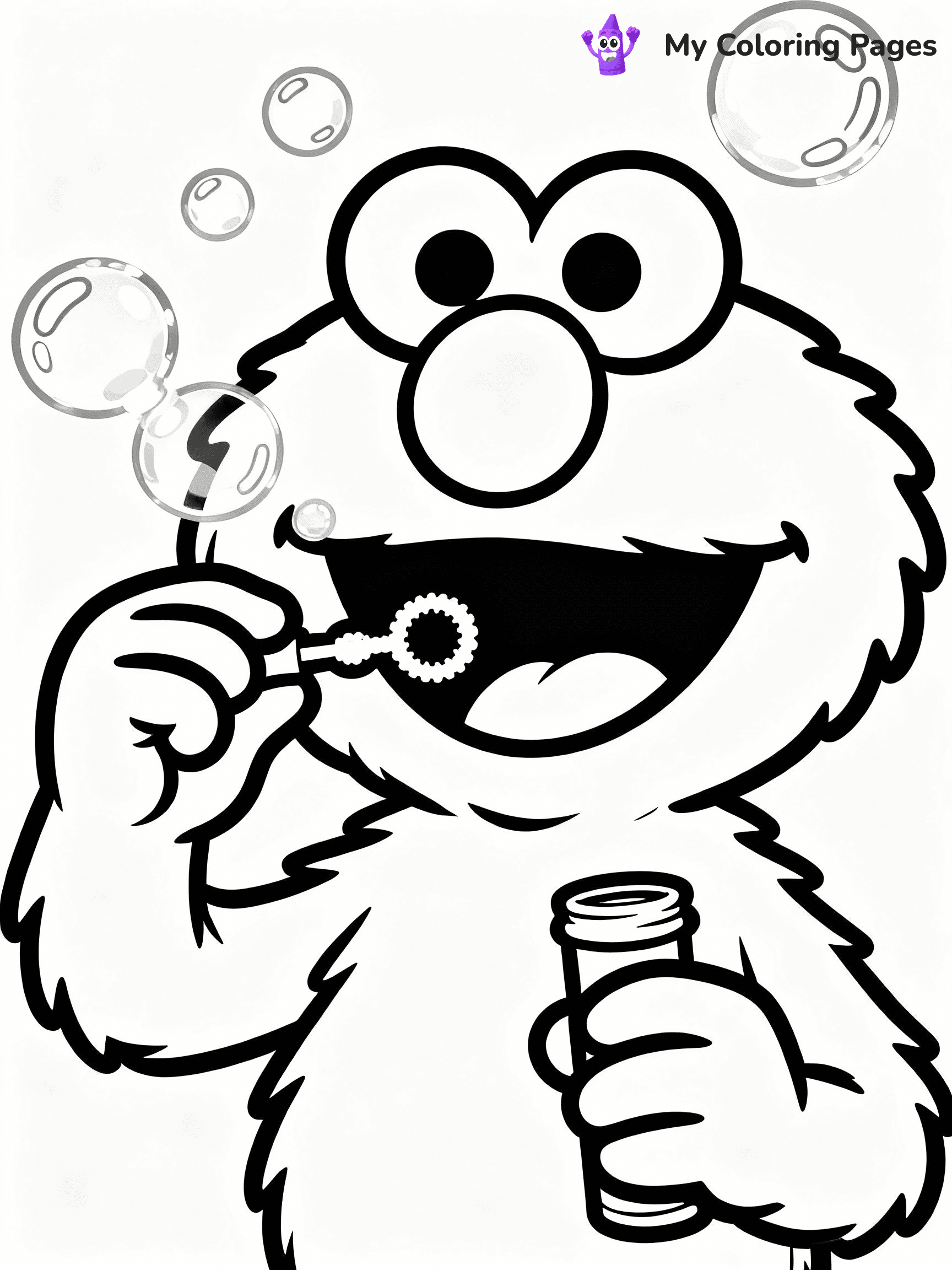 Elmo Coloring Pages - 4