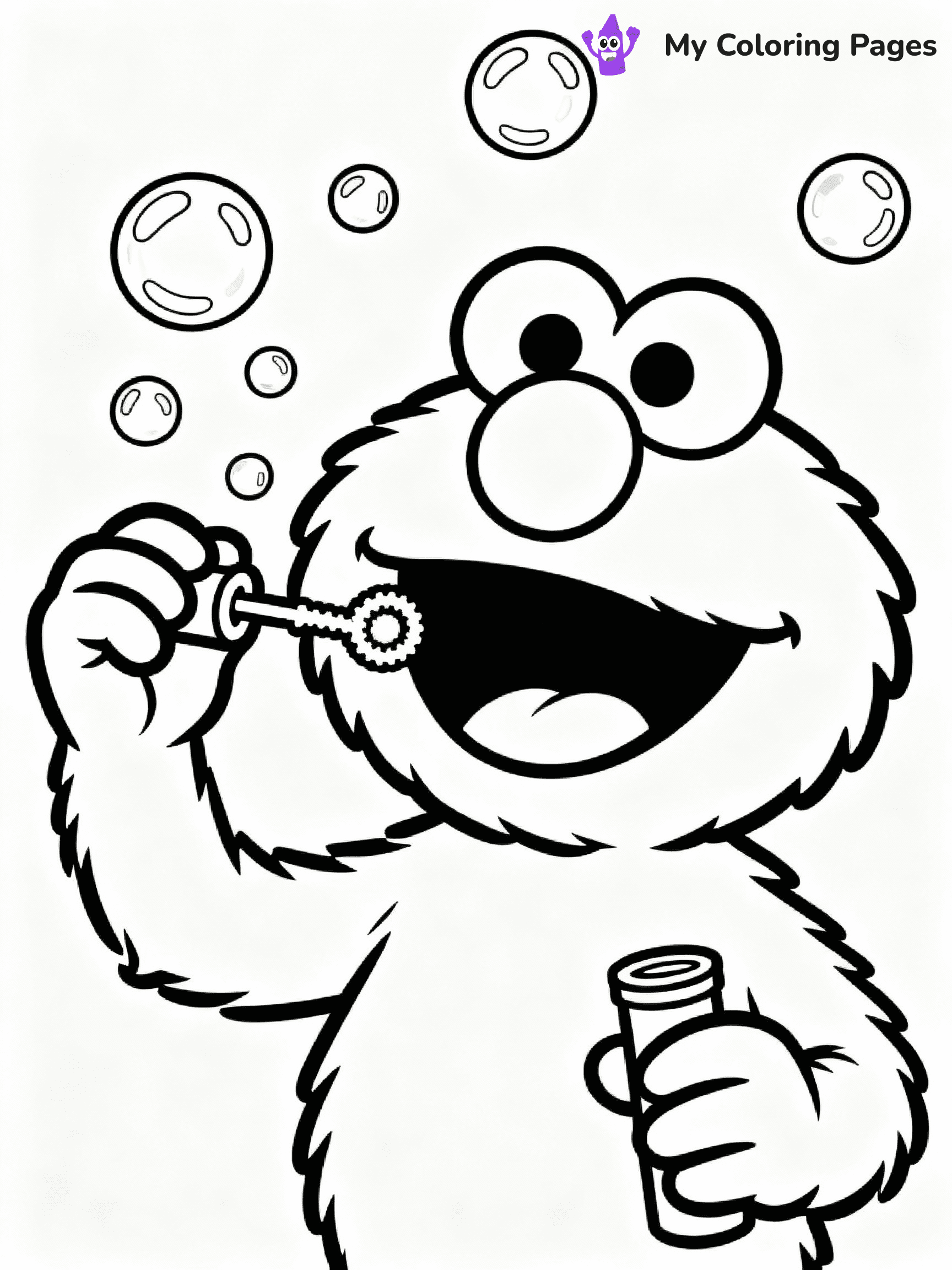 Elmo Coloring Pages - 3