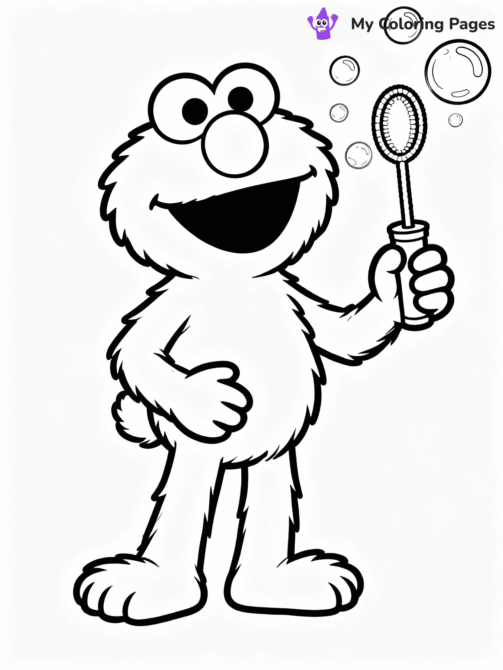 Elmo Coloring Pages - 2