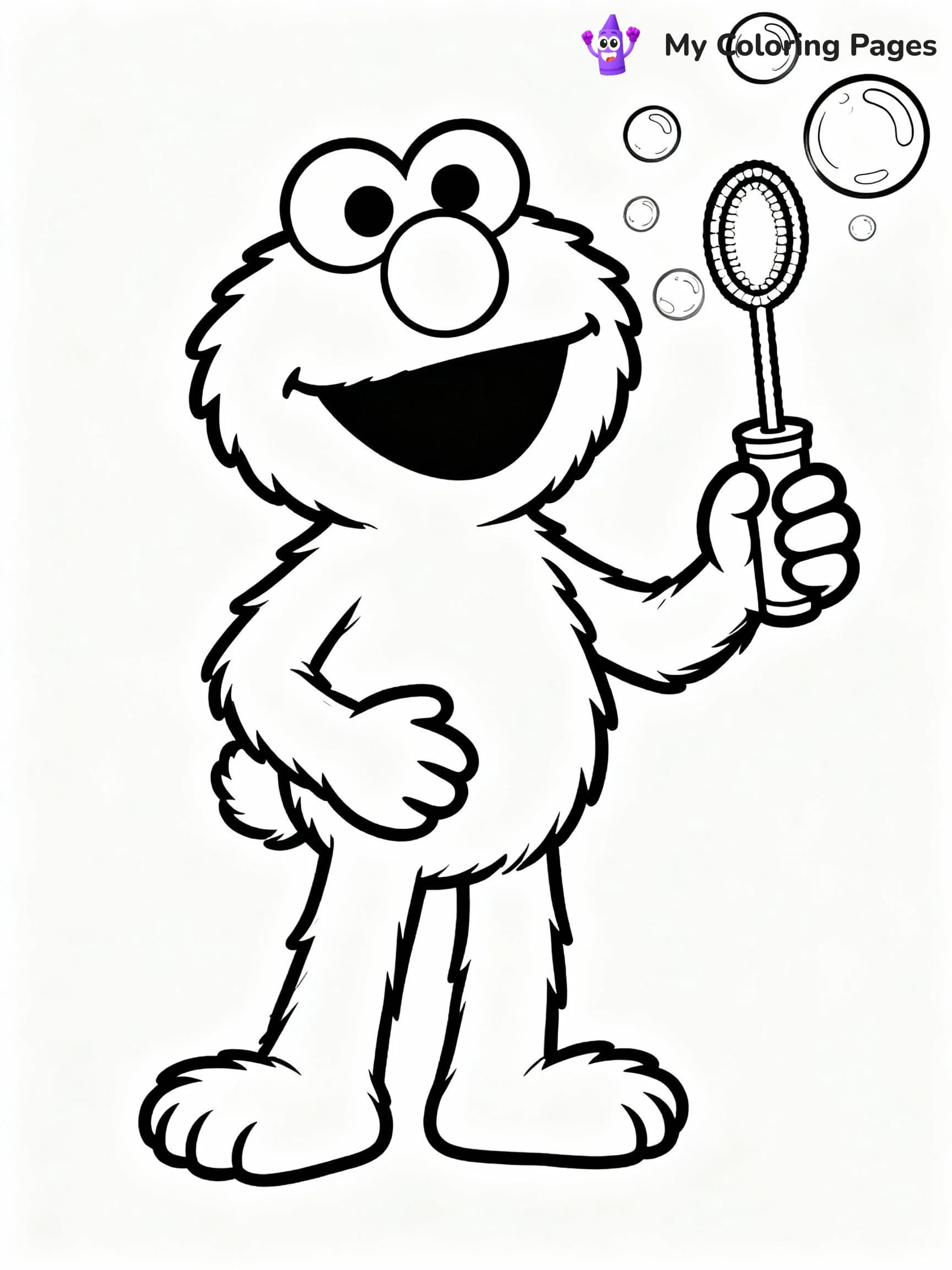 Elmo Coloring Pages - 2