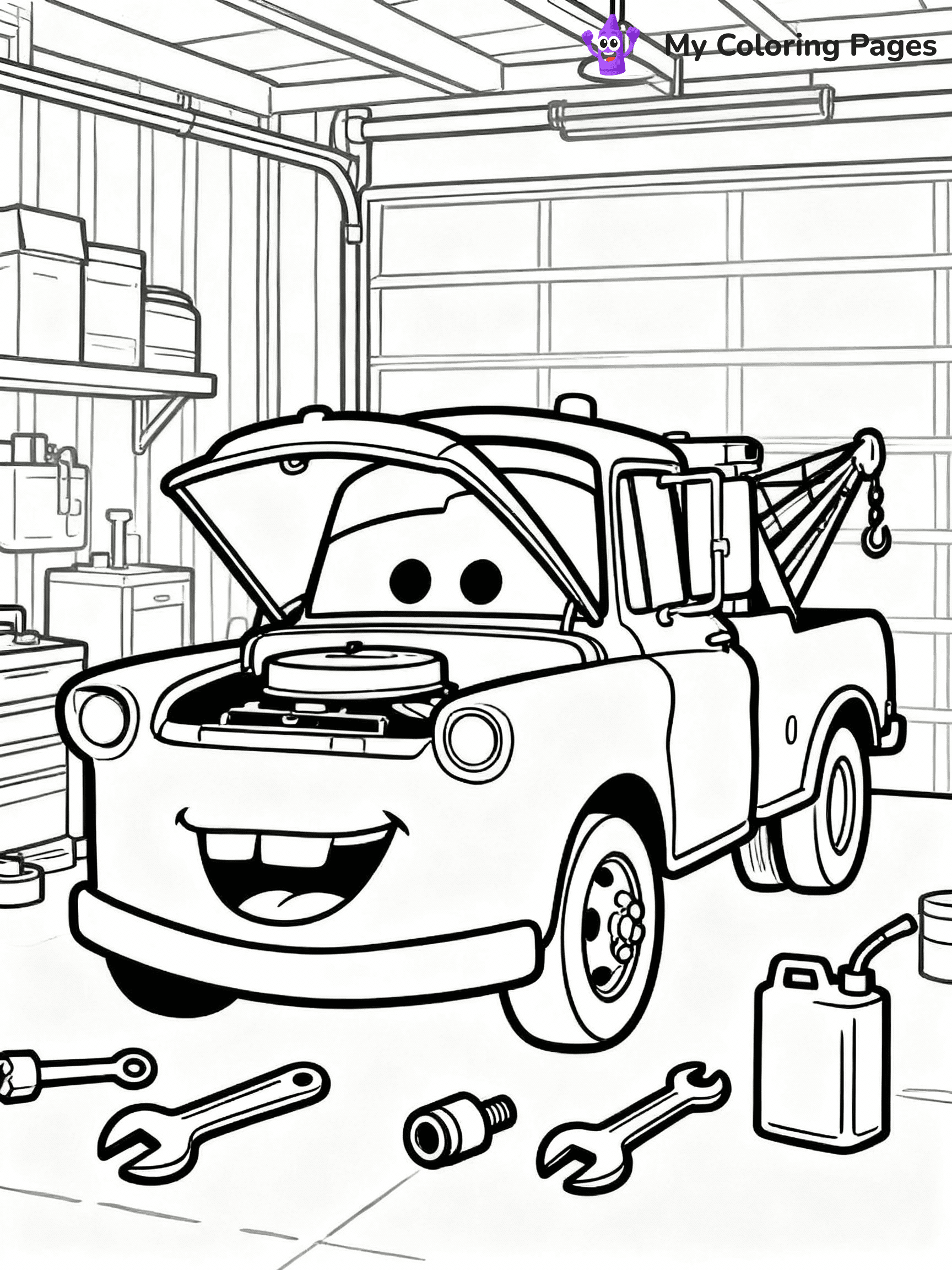 Cars Coloring Pages - 4