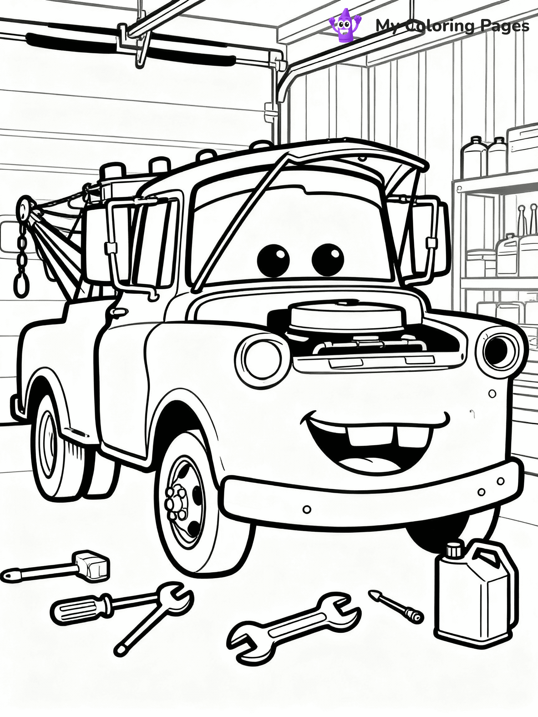 Cars Coloring Pages - 2