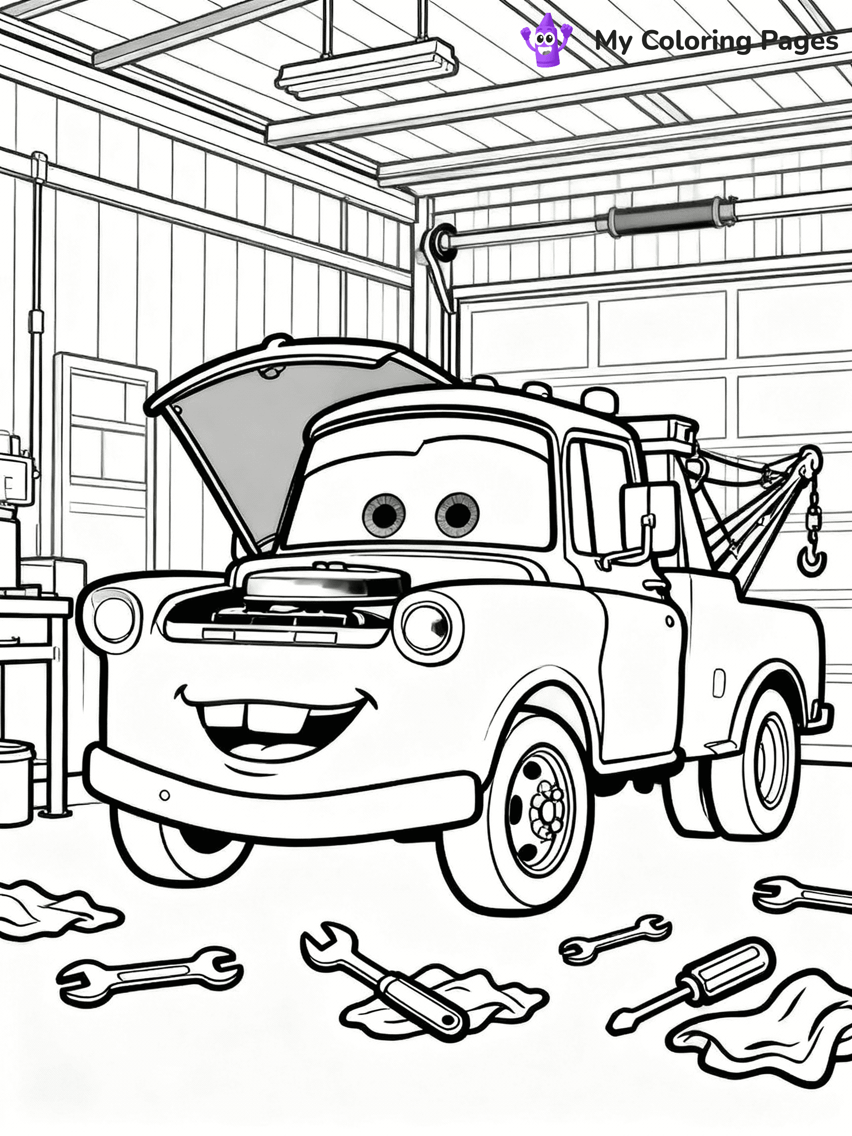Cars Coloring Pages - 1