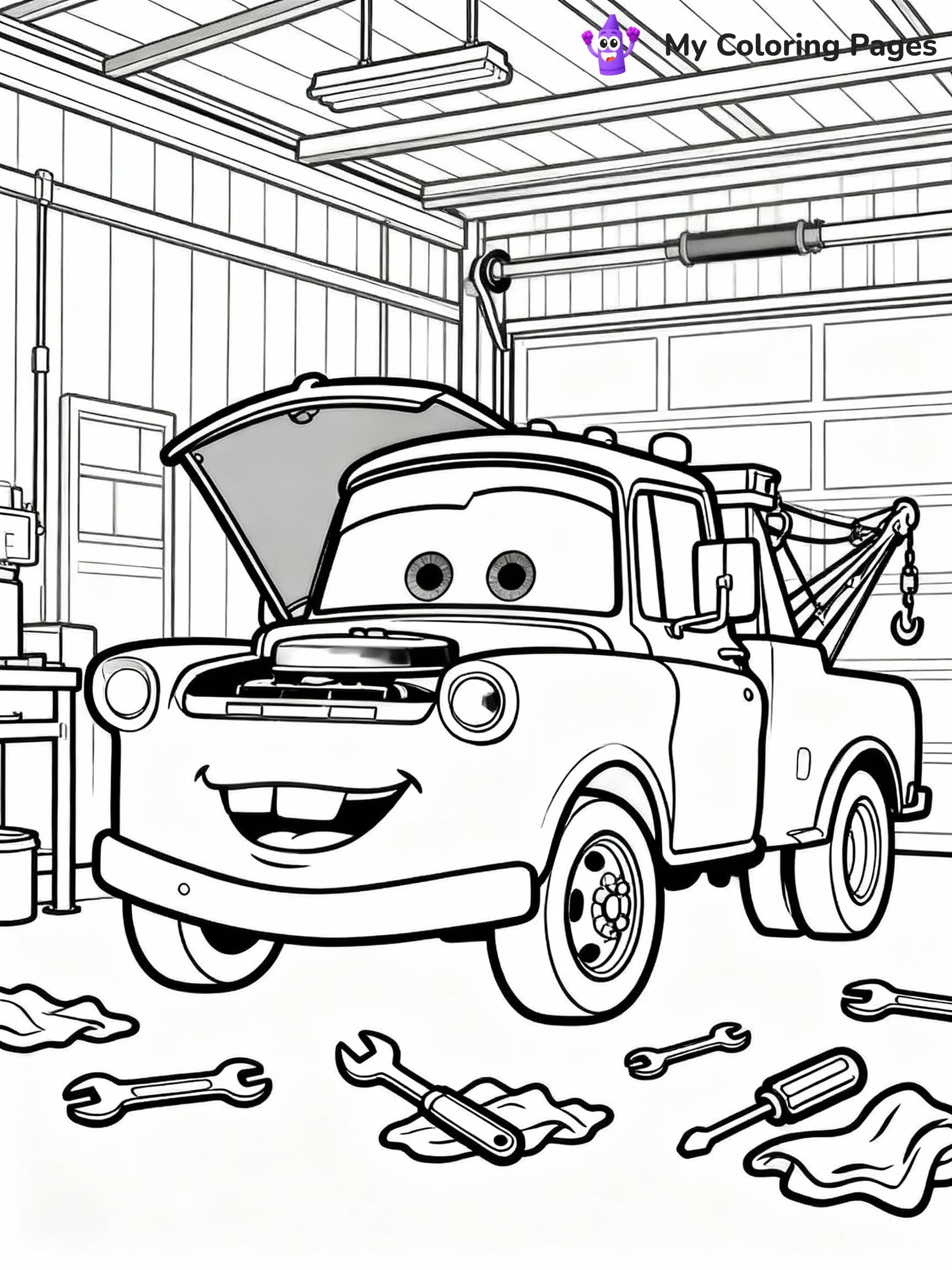 Cars Coloring Pages - 1