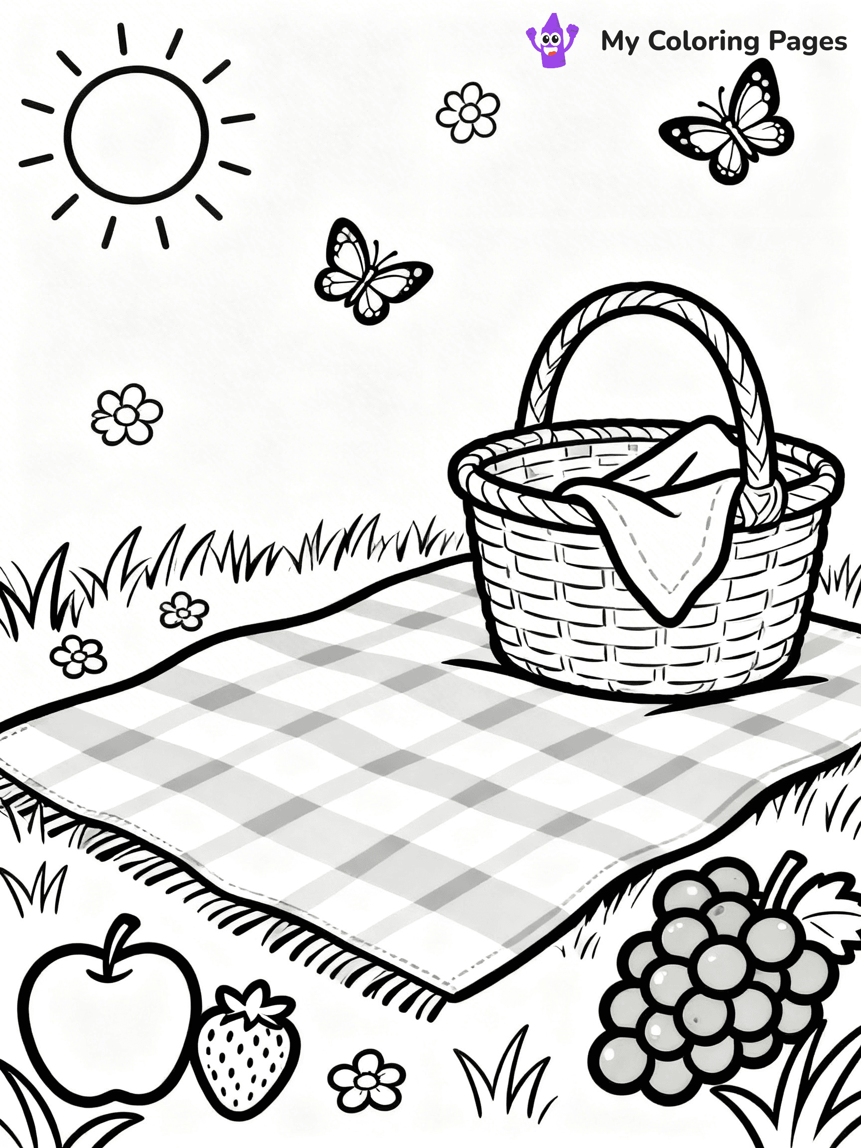 Hello Summer Coloring Pages - 44
