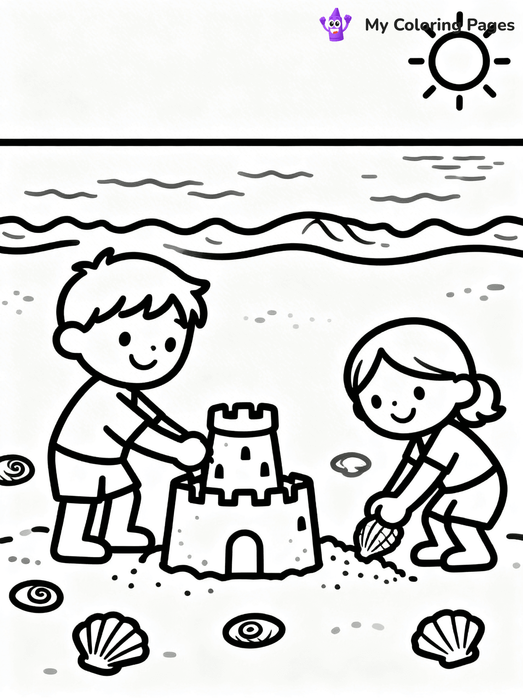 Hello Summer Coloring Pages - 18