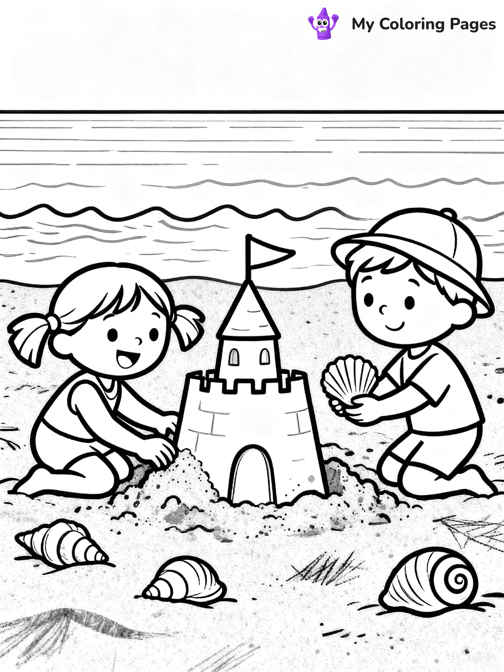 Hello Summer Coloring Pages - 14