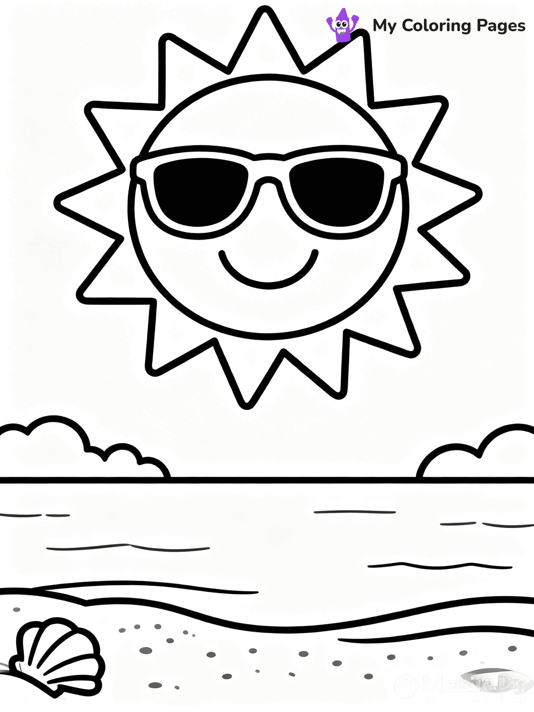 Hello Summer Coloring Pages - 13