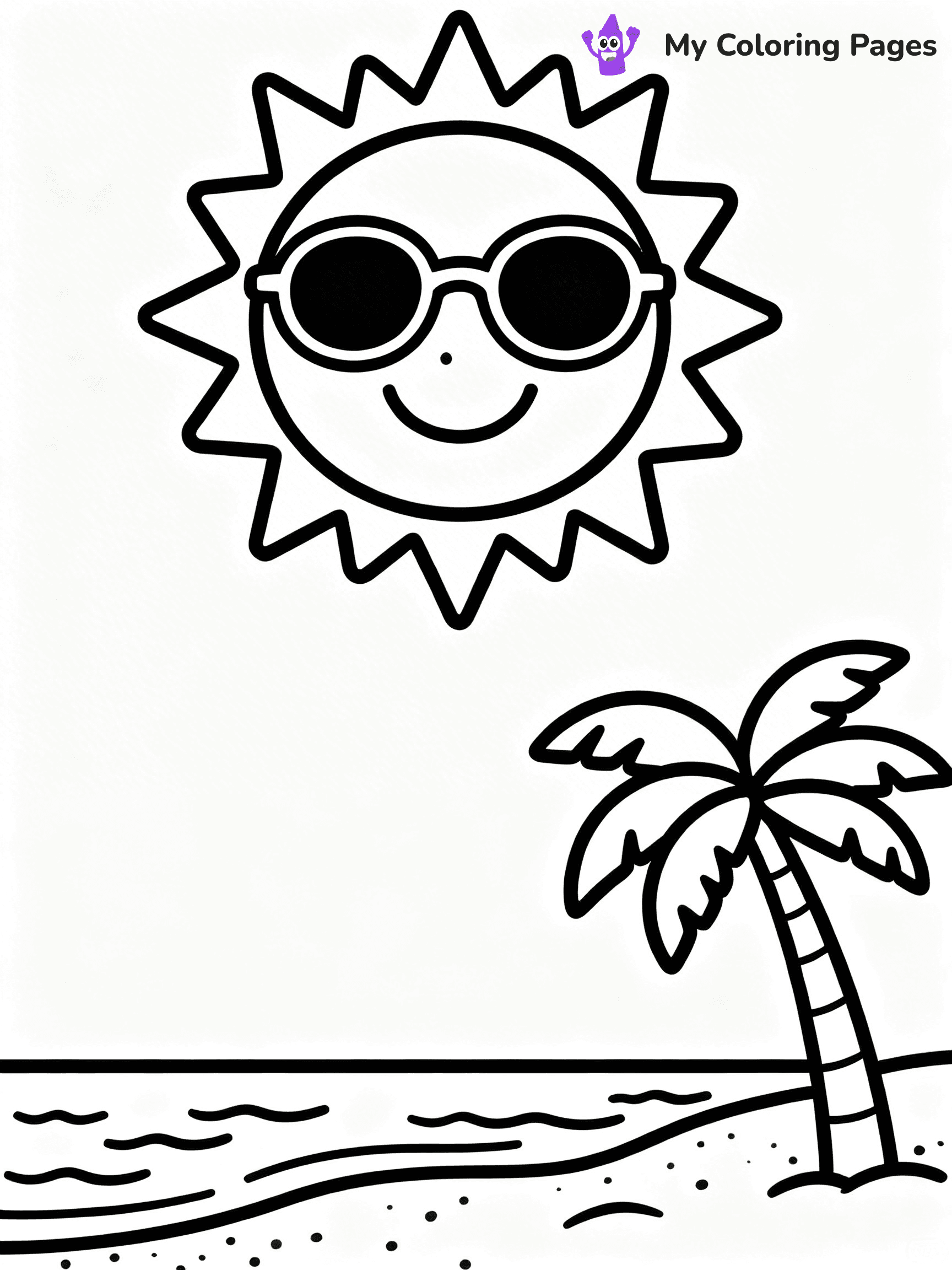 Hello Summer Coloring Pages - 11