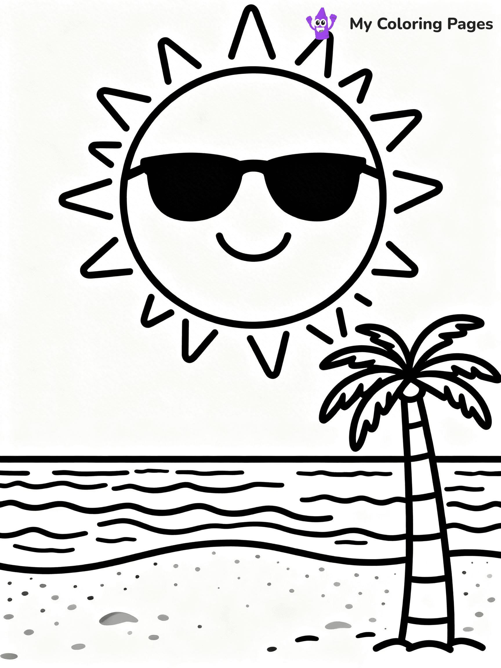 Hello Summer Coloring Pages - 10