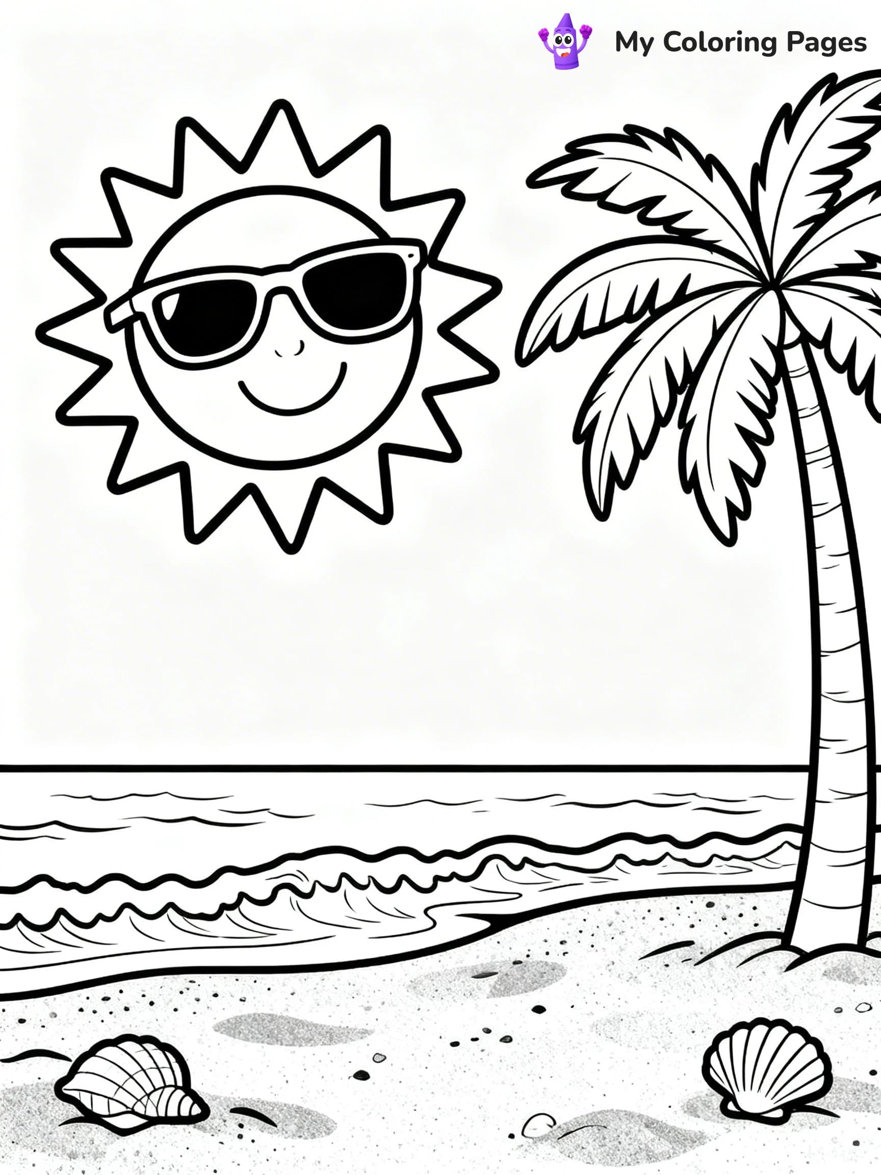Hello Summer Coloring Pages - 8