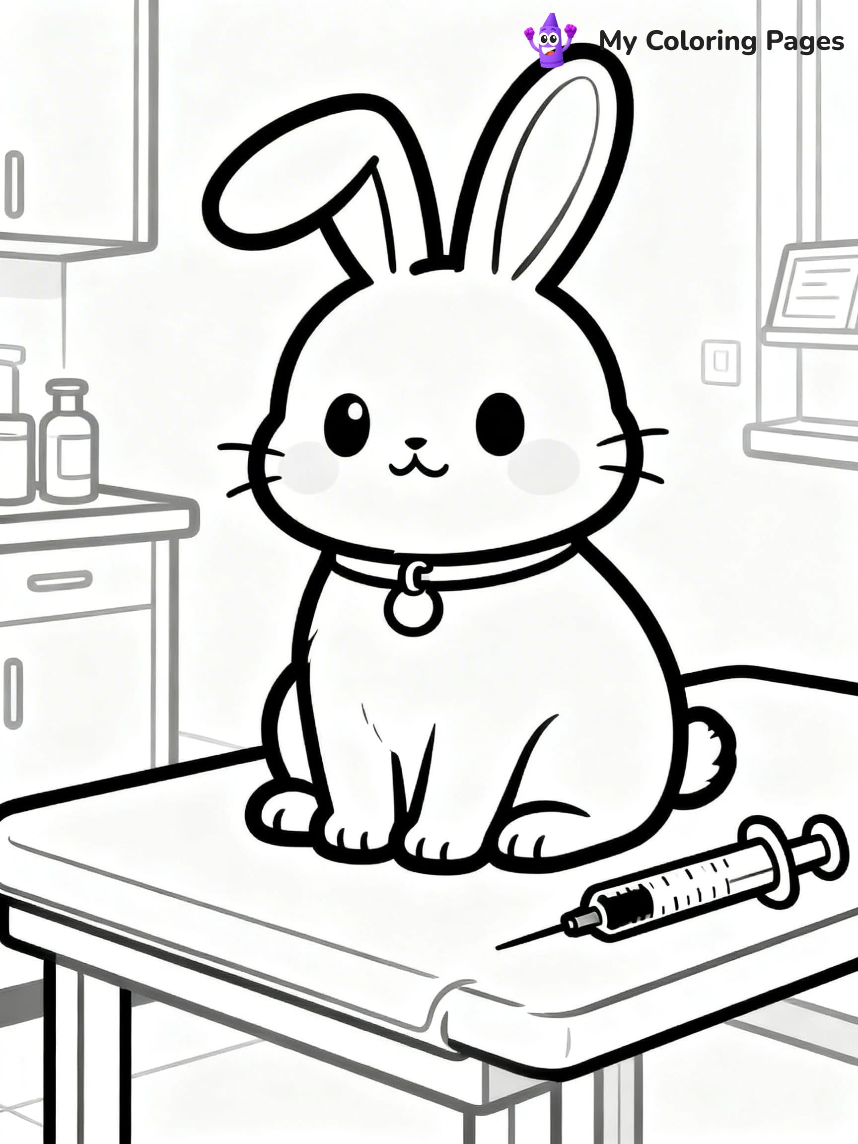Veterinarian Coloring Pages - 4