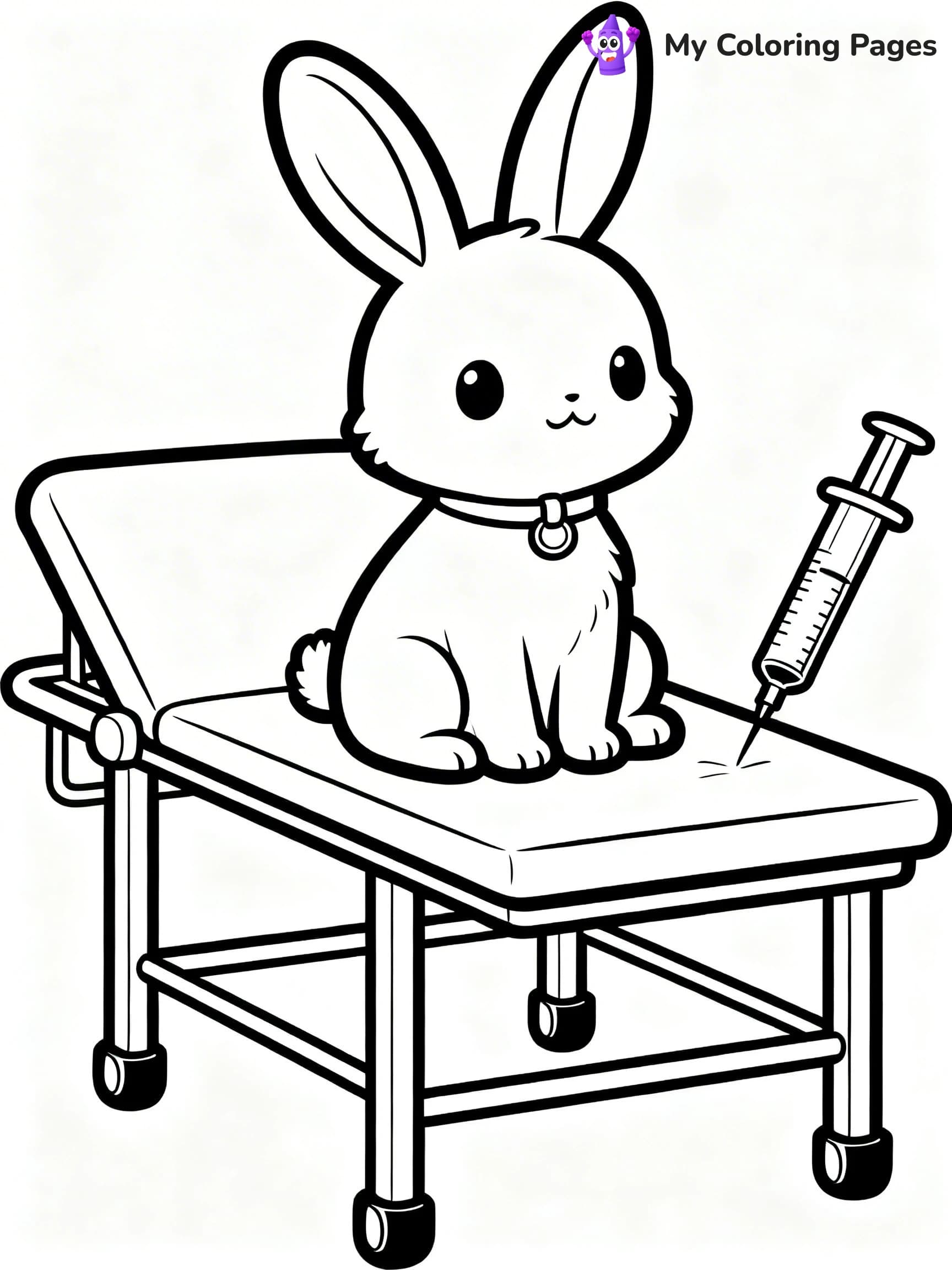 Veterinarian Coloring Pages - 3