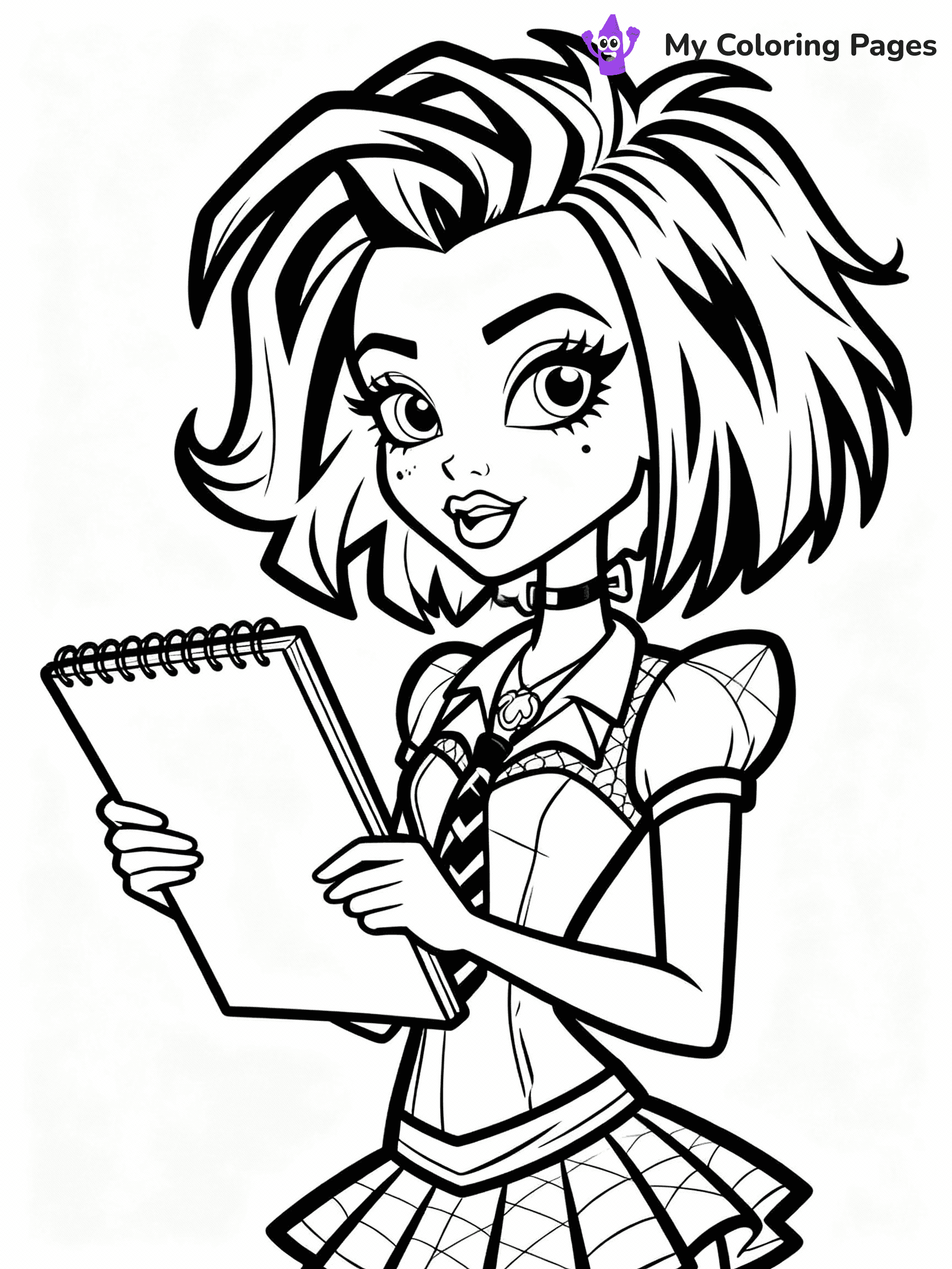 Monster High Coloring Pages - 32