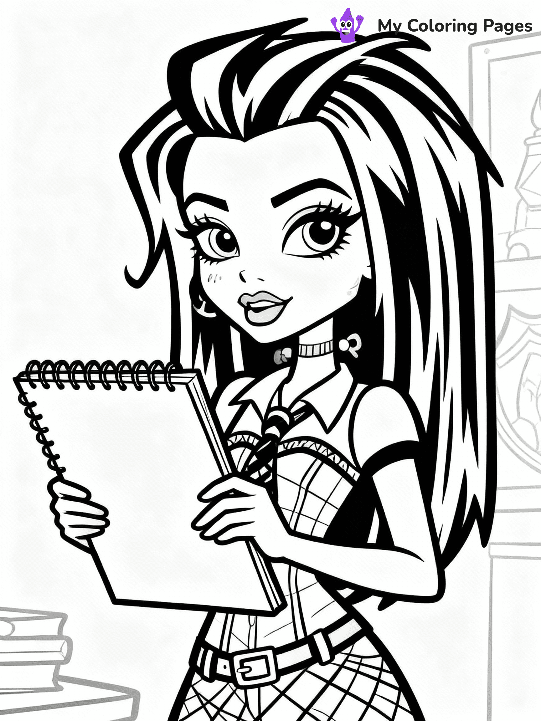 Monster High Coloring Pages - 31