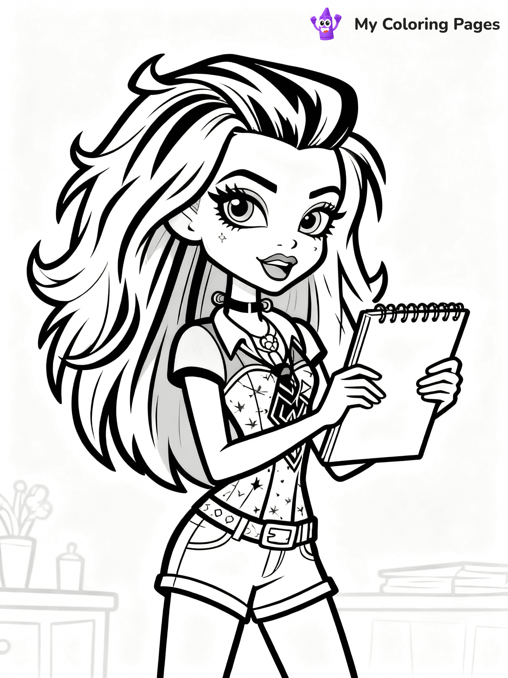 Monster High Coloring Pages - 29