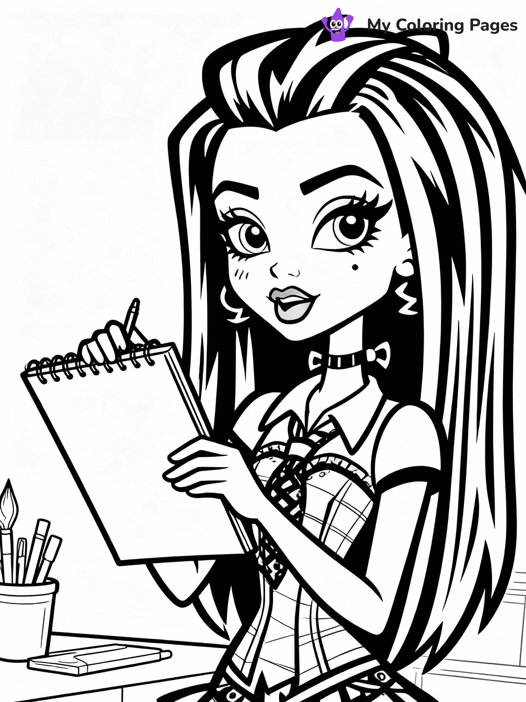 Monster High Coloring Pages - 28